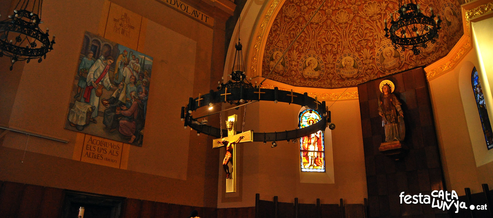 Sant Vicenç dels Horts - Església parroquial - Altar Major