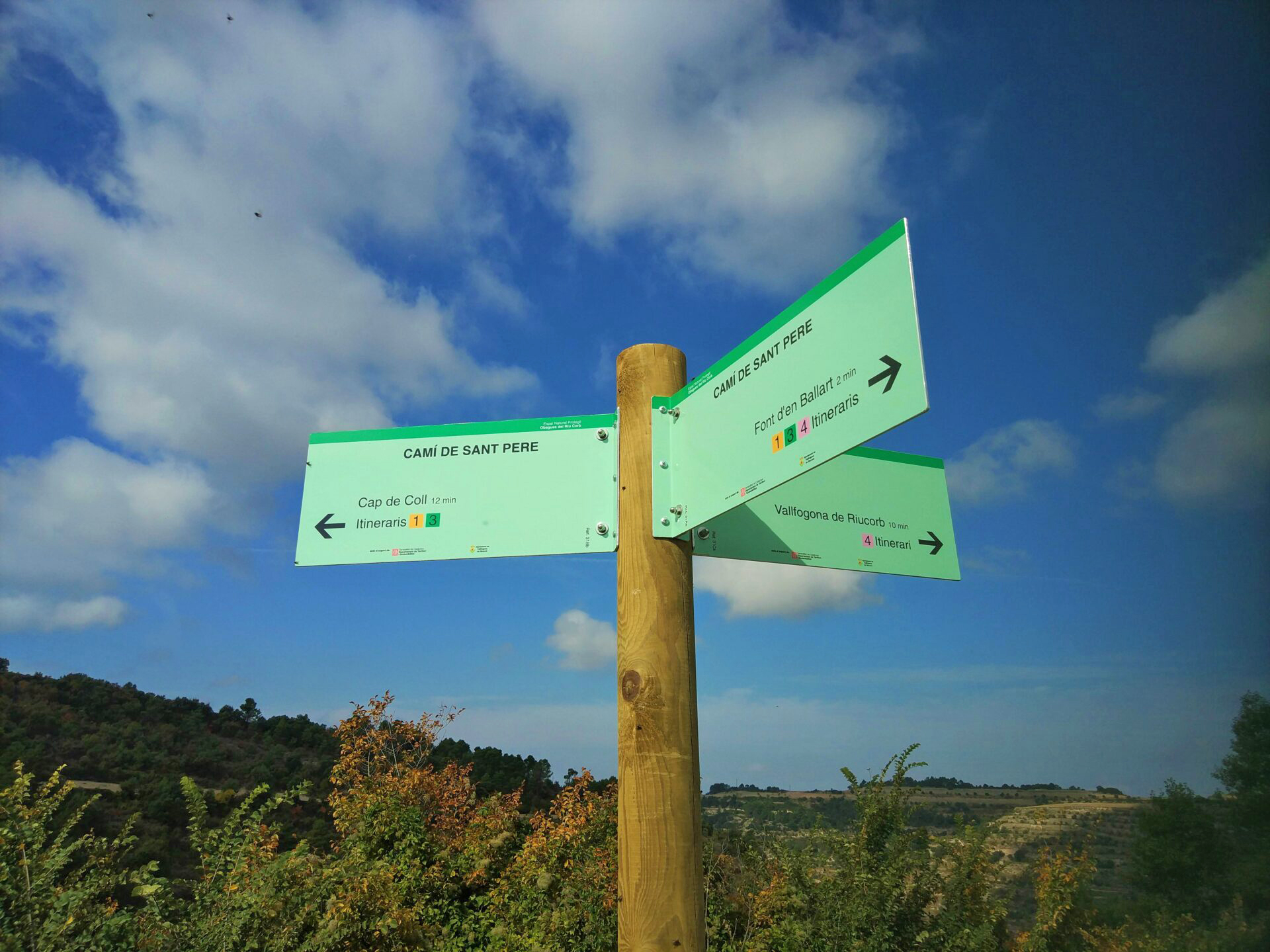 Vallfogona de Riucorb - Rutes (Foto: www.concaturisme.cat)
