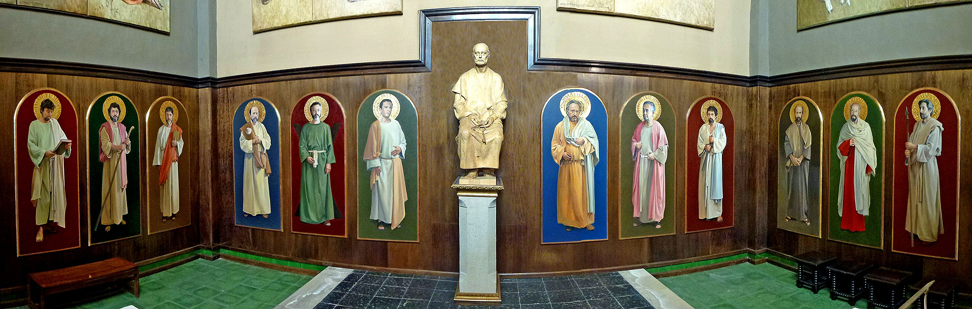 Perafita - Pintures murals de Sant Pere de Perafita (Foto: Ajuntament)