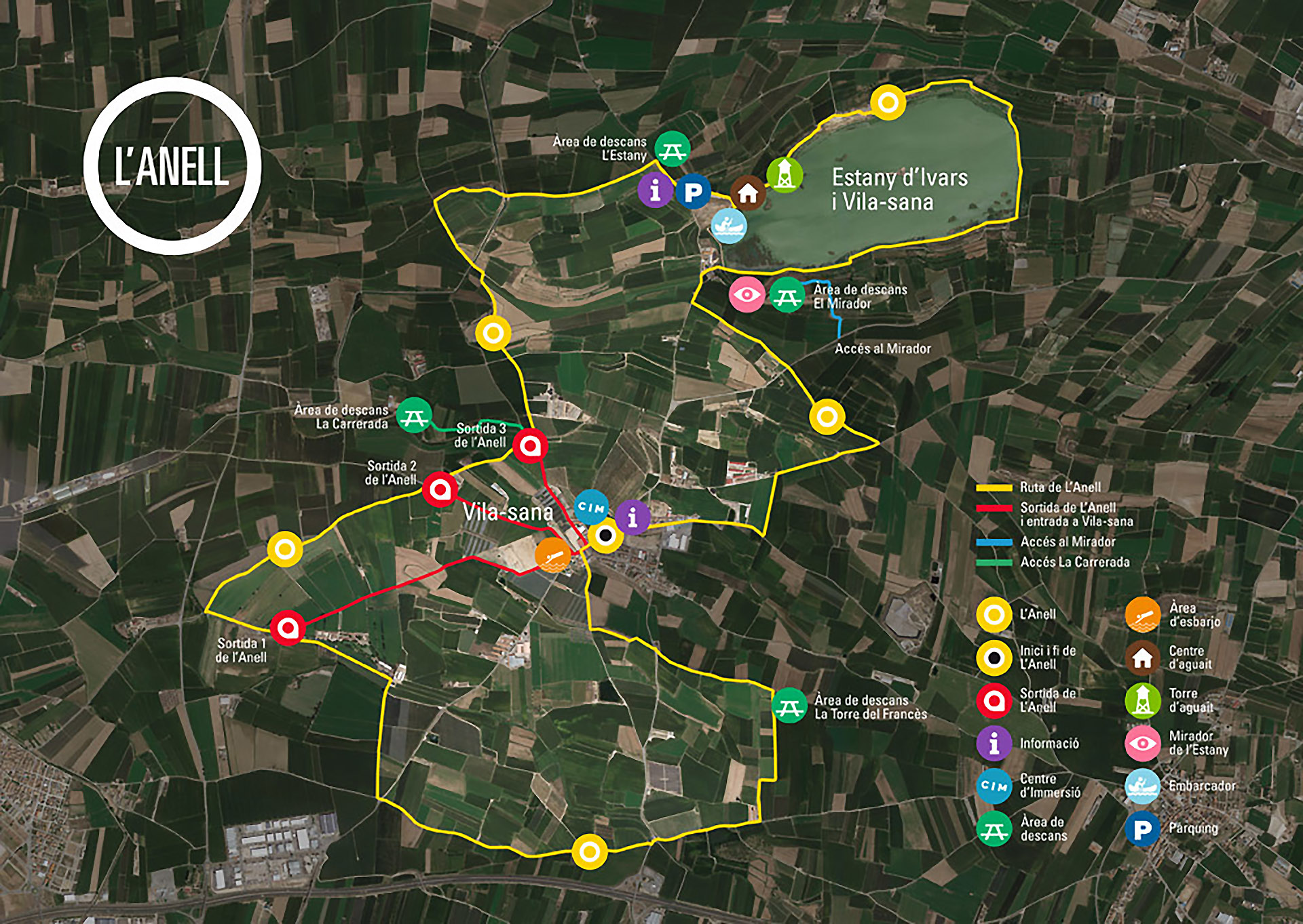 Vila-sana - Ruta circular l'Anell
