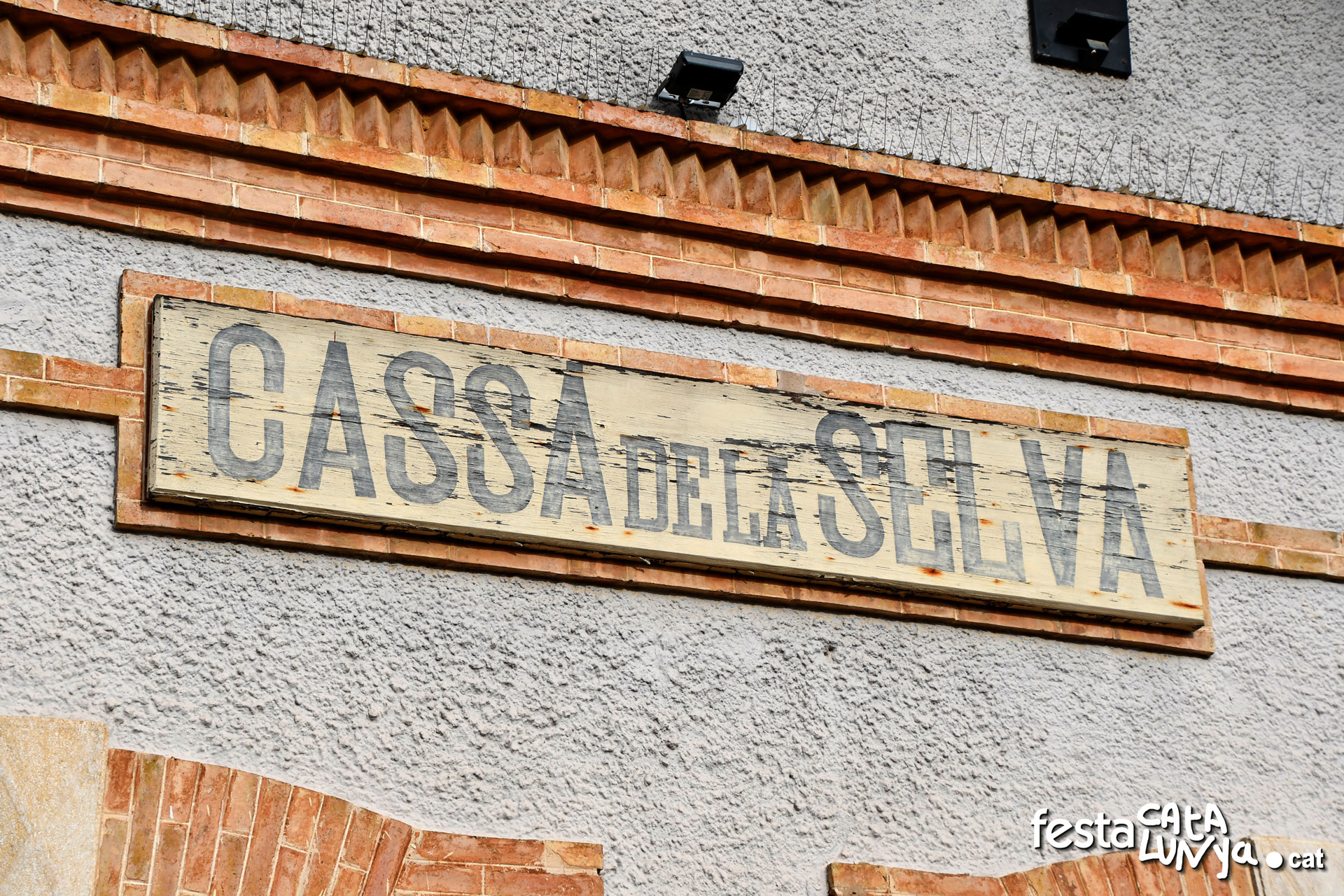 Cassà de la Selva - Estació del Carrilet de Sant Feliu de Guíxols