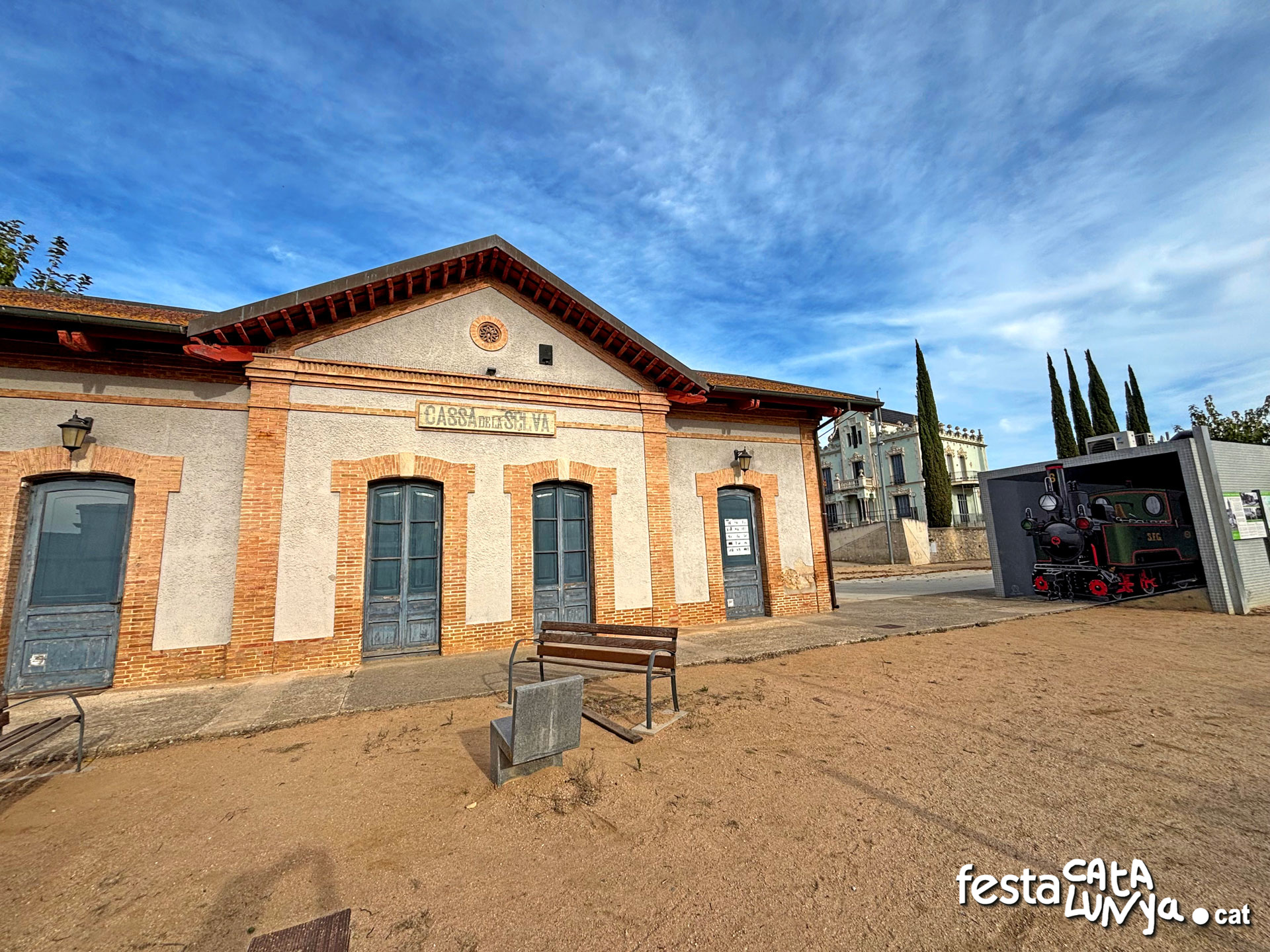 Cassà de la Selva - Estació del Carrilet de Sant Feliu de Guíxols