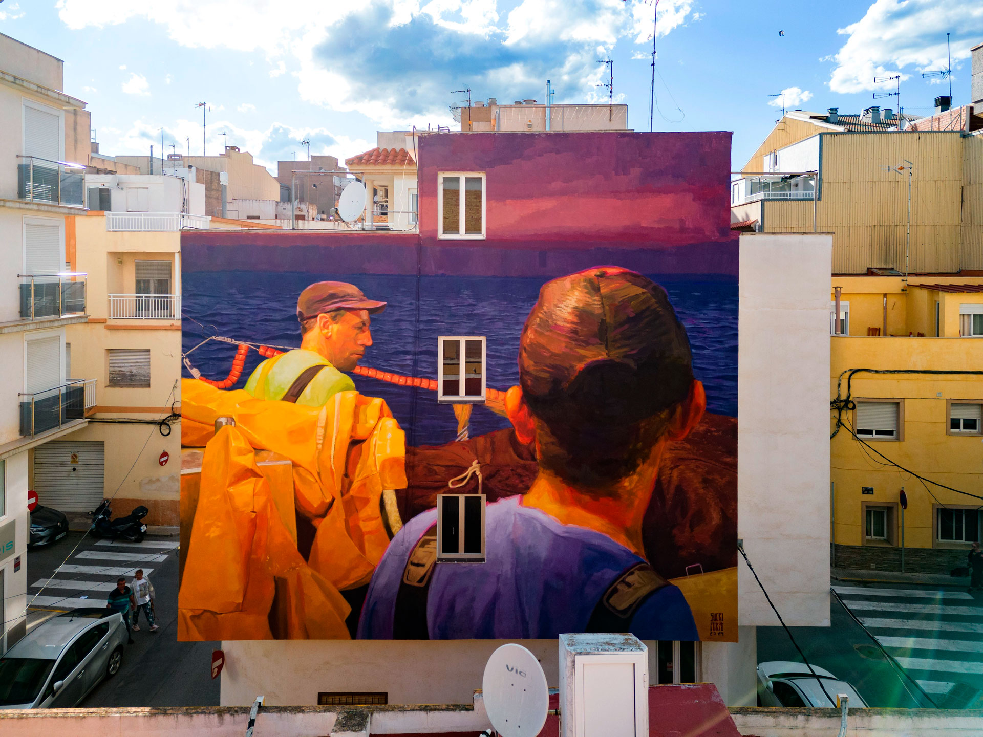 L'Ametlla de Mar - Ruta dels murals del Festival Efímurs (Foto: www.visitametllademar.com)
