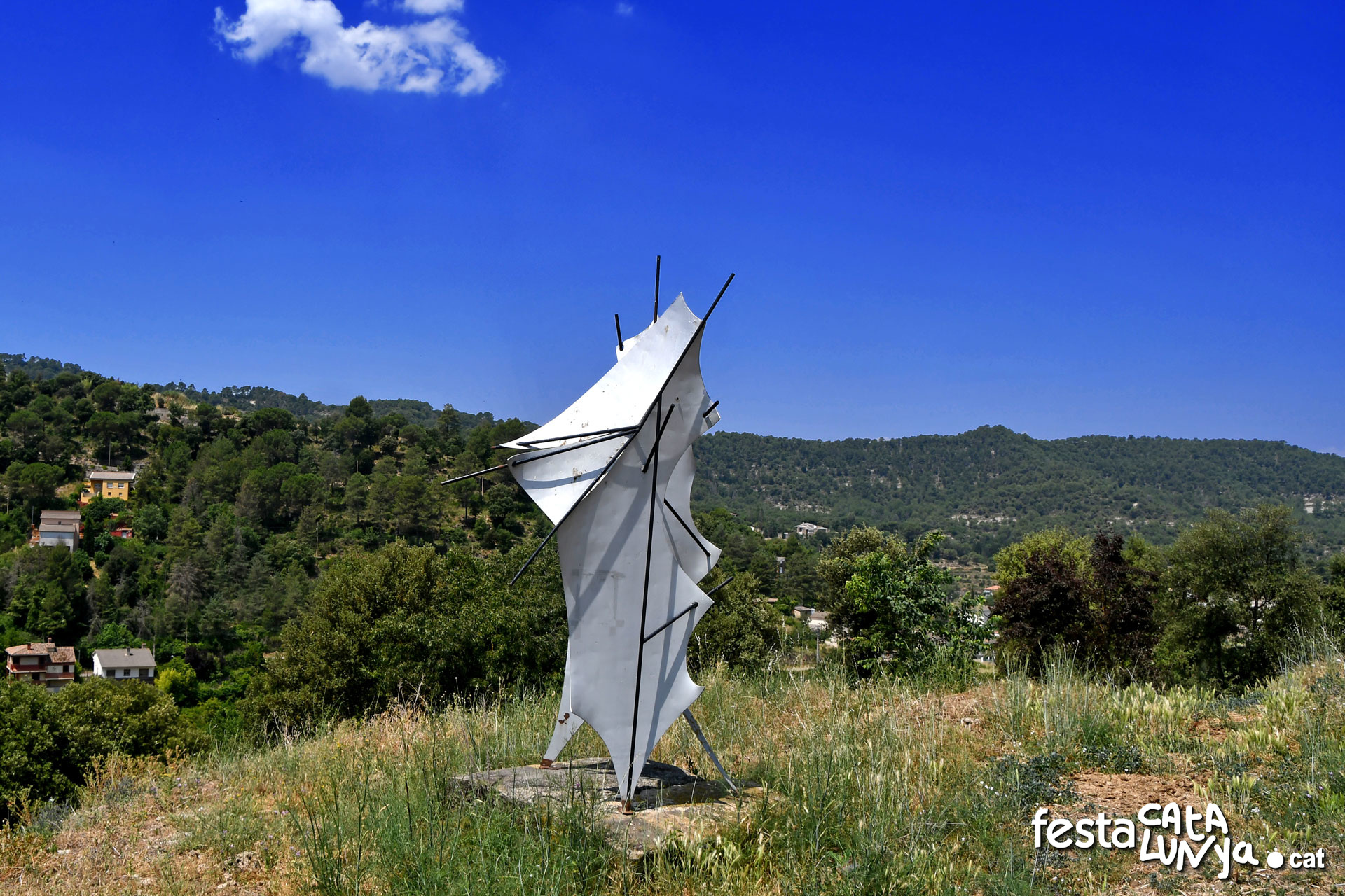 Escultura Vent a Monistrol de Calders