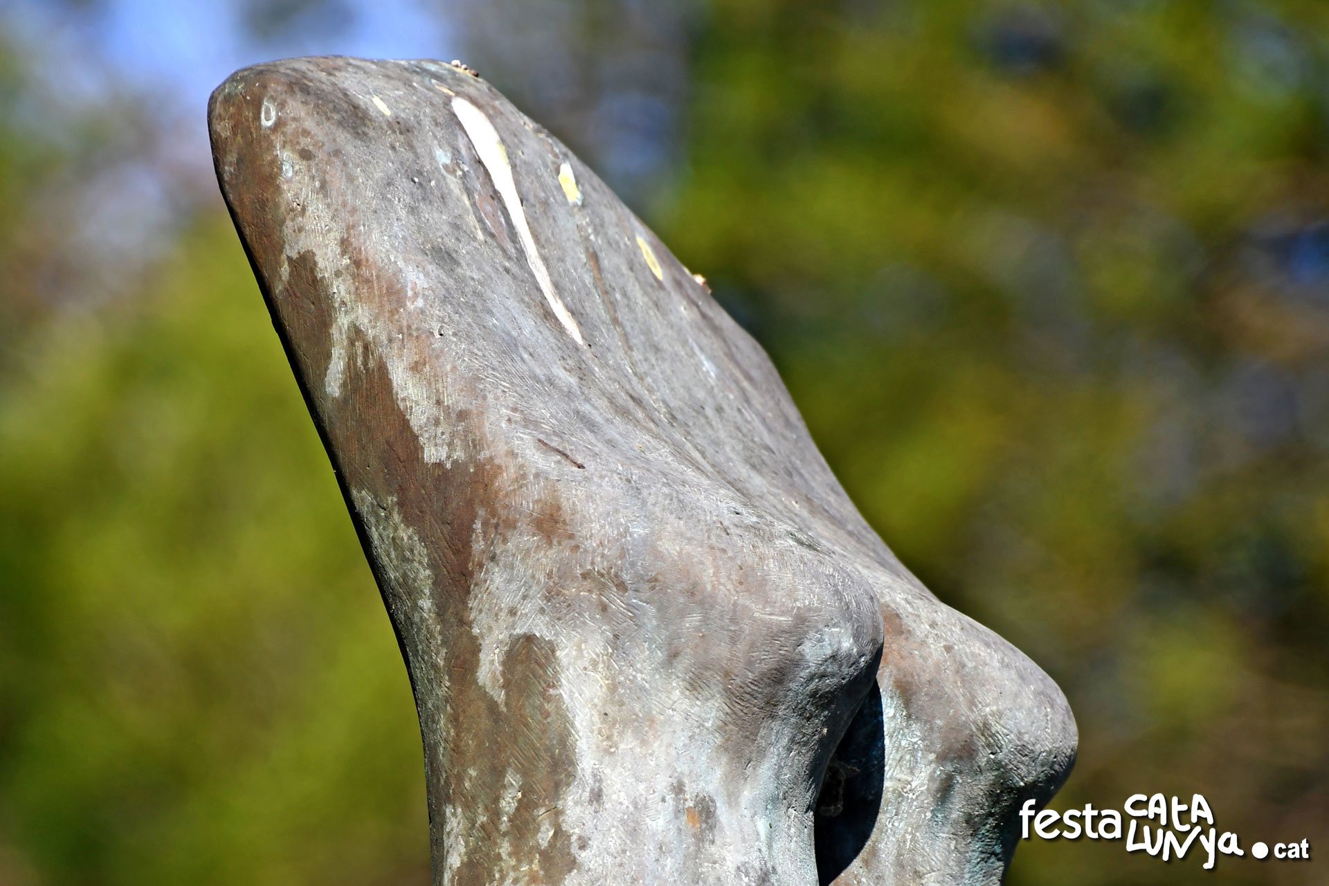 Escultura La Venus del mar de Josep Canals Gual a Monistrol de Calders