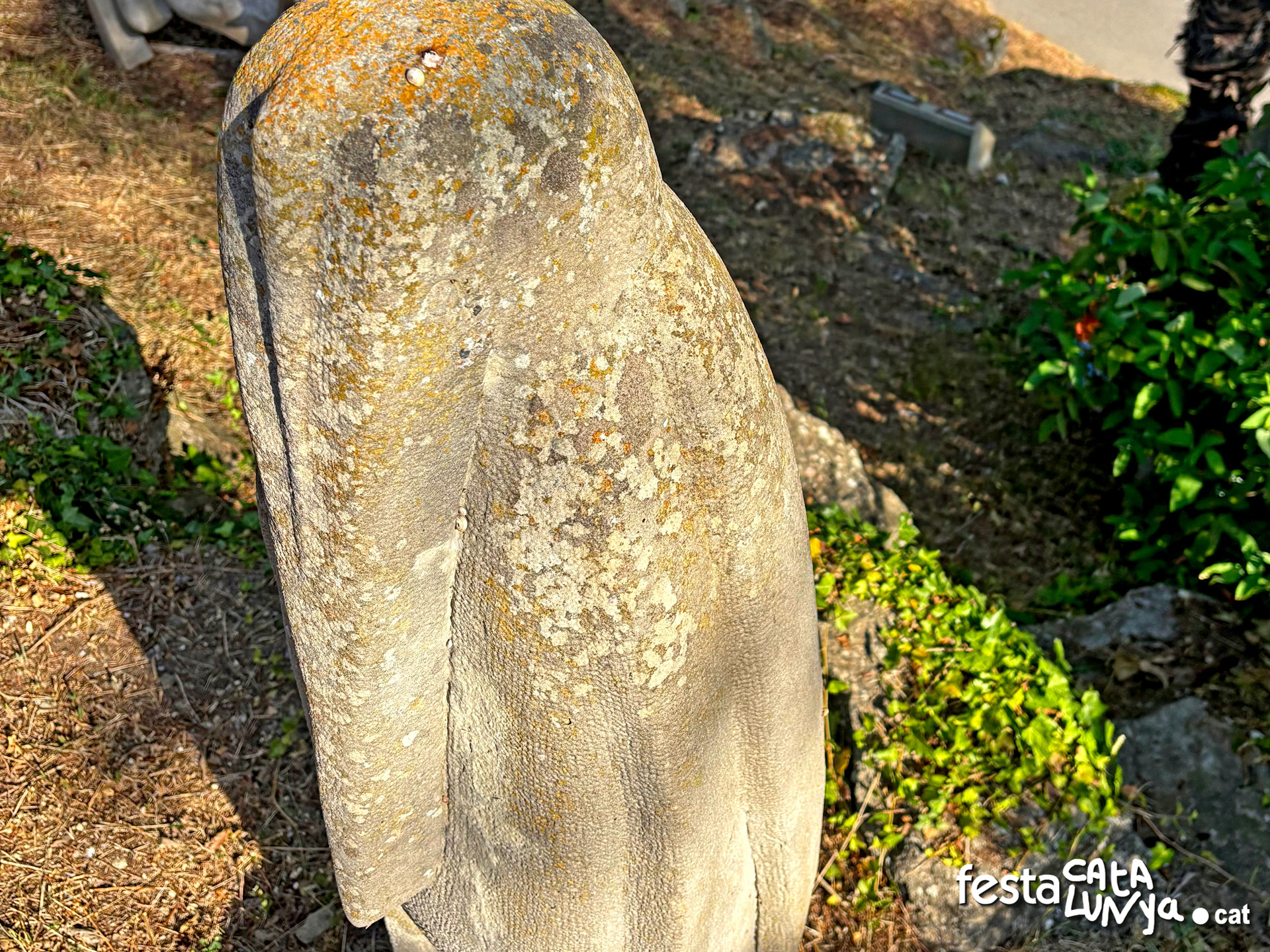 Escultura Pingüí de Josep Sobrado Balboa a Monistrol de Calders