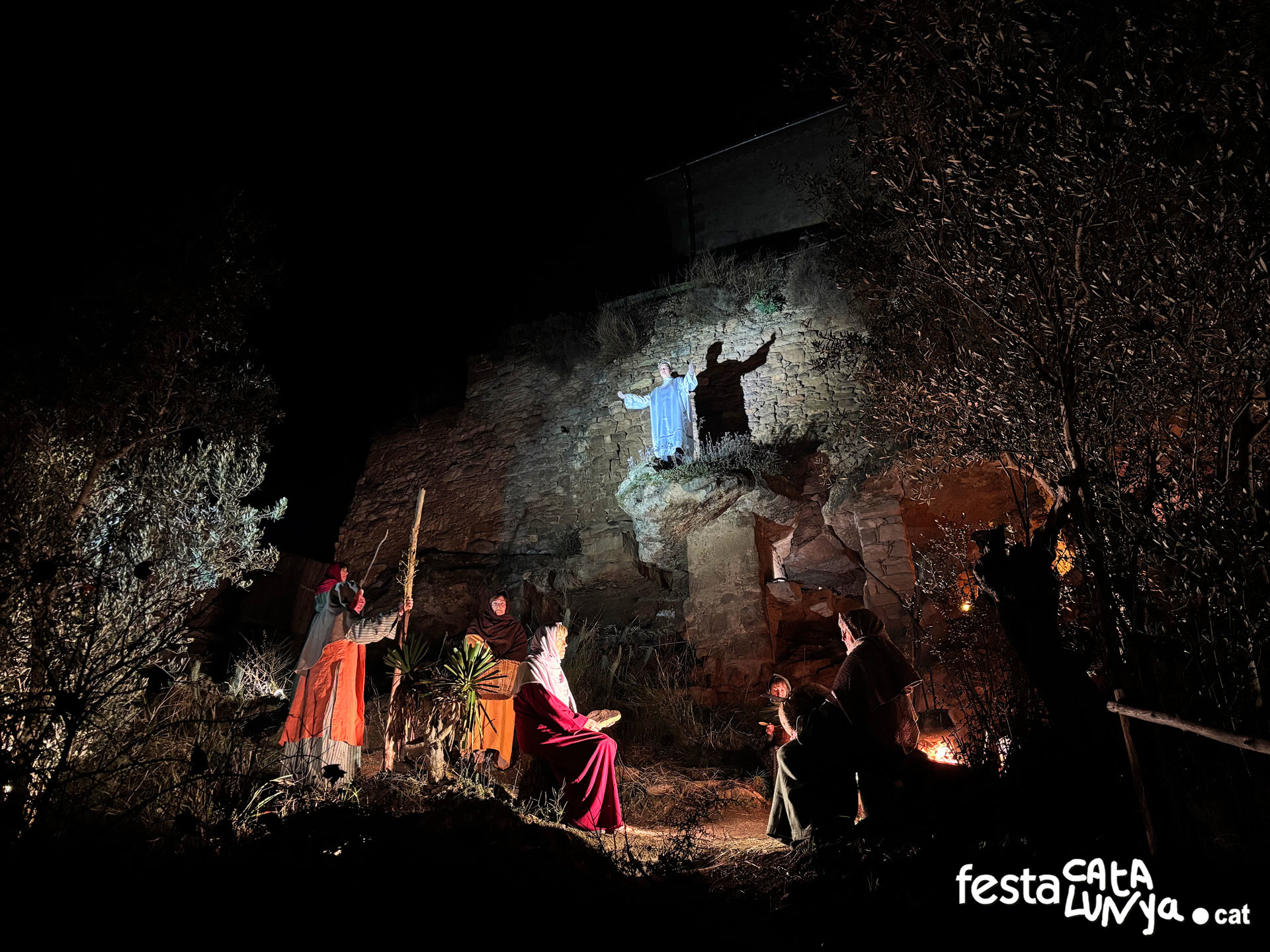 Fonollosa - Pessebre vivent del Bages a les Torres de Fals