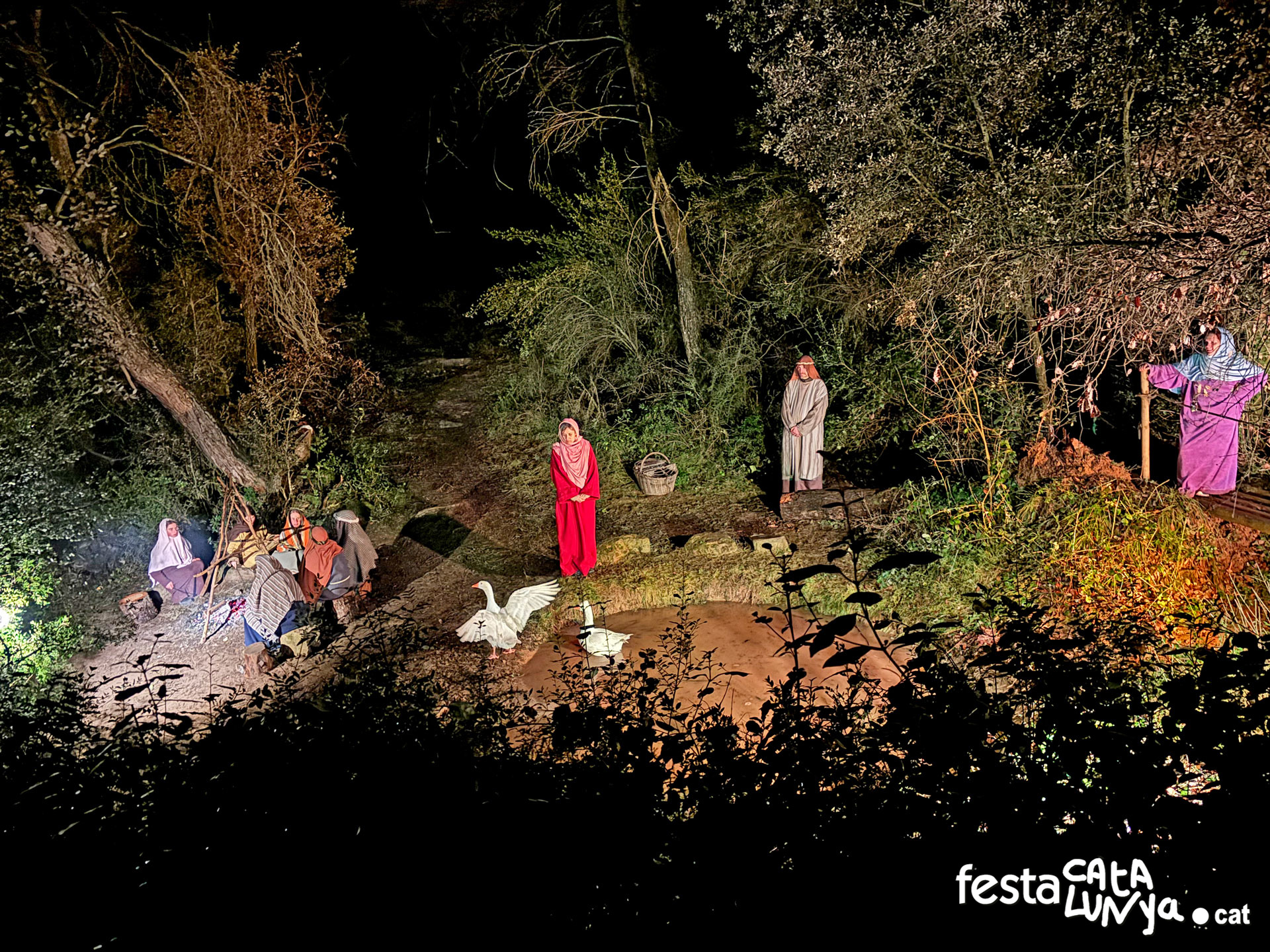 Fonollosa - Pessebre vivent del Bages a les Torres de Fals