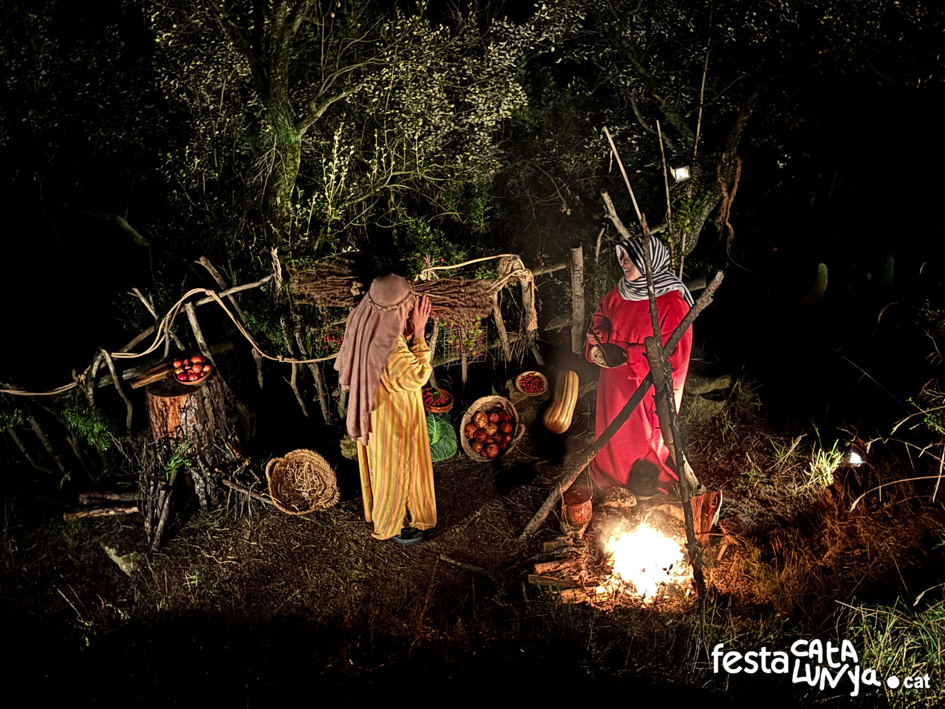 Fonollosa - Pessebre vivent del Bages a les Torres de Fals