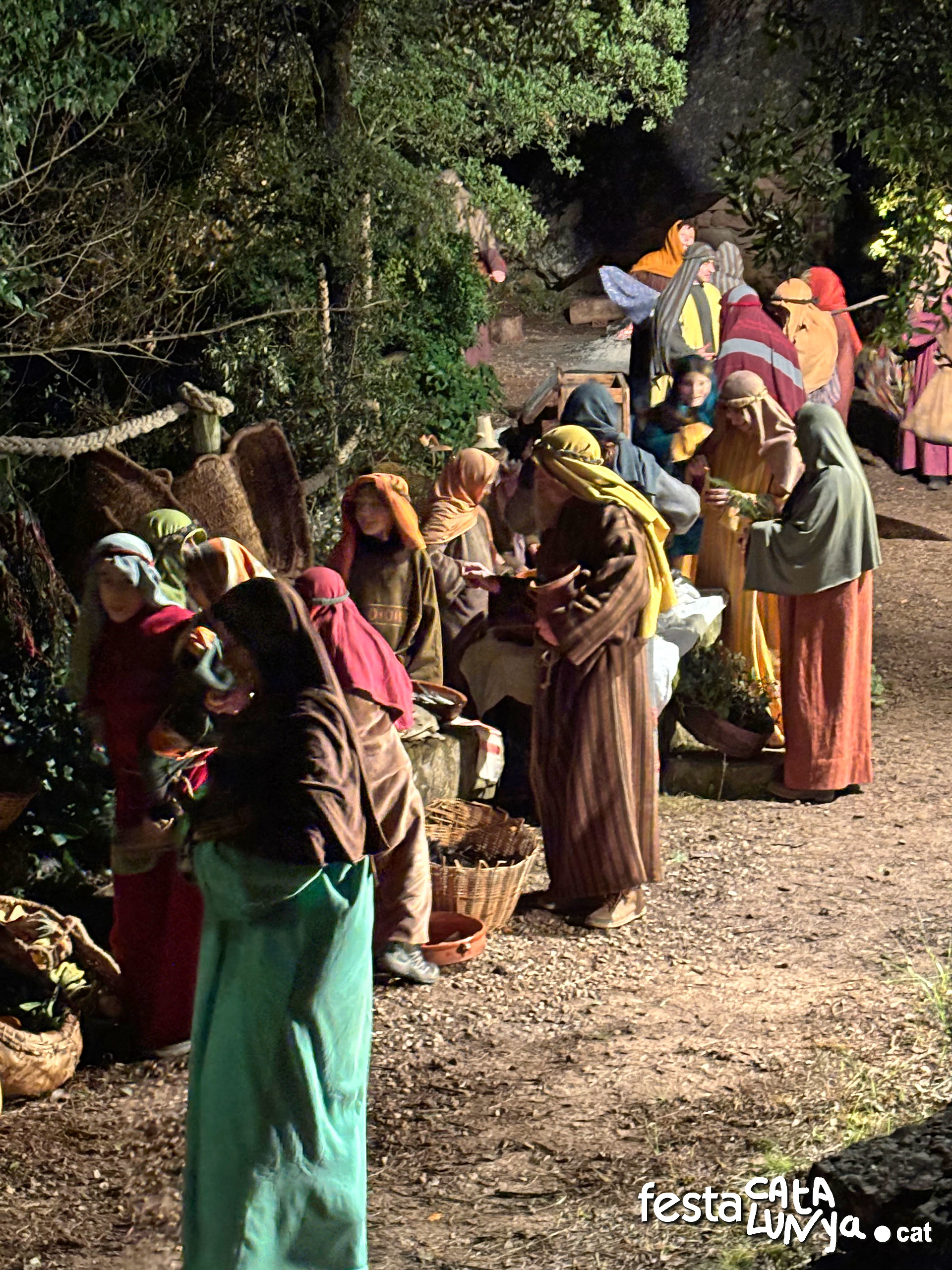 Fonollosa - Pessebre vivent del Bages a les Torres de Fals