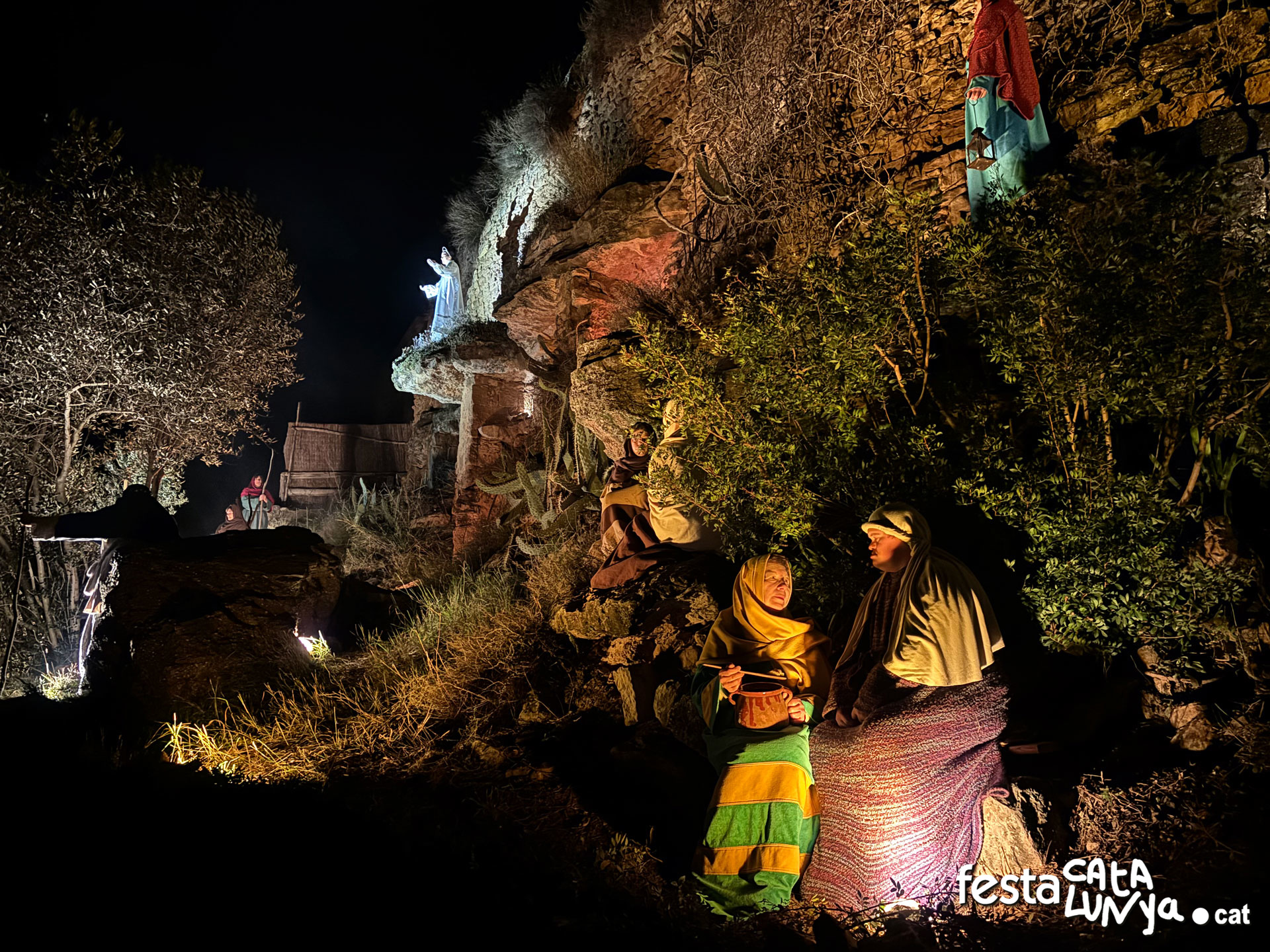 Fonollosa - Pessebre vivent del Bages a les Torres de Fals