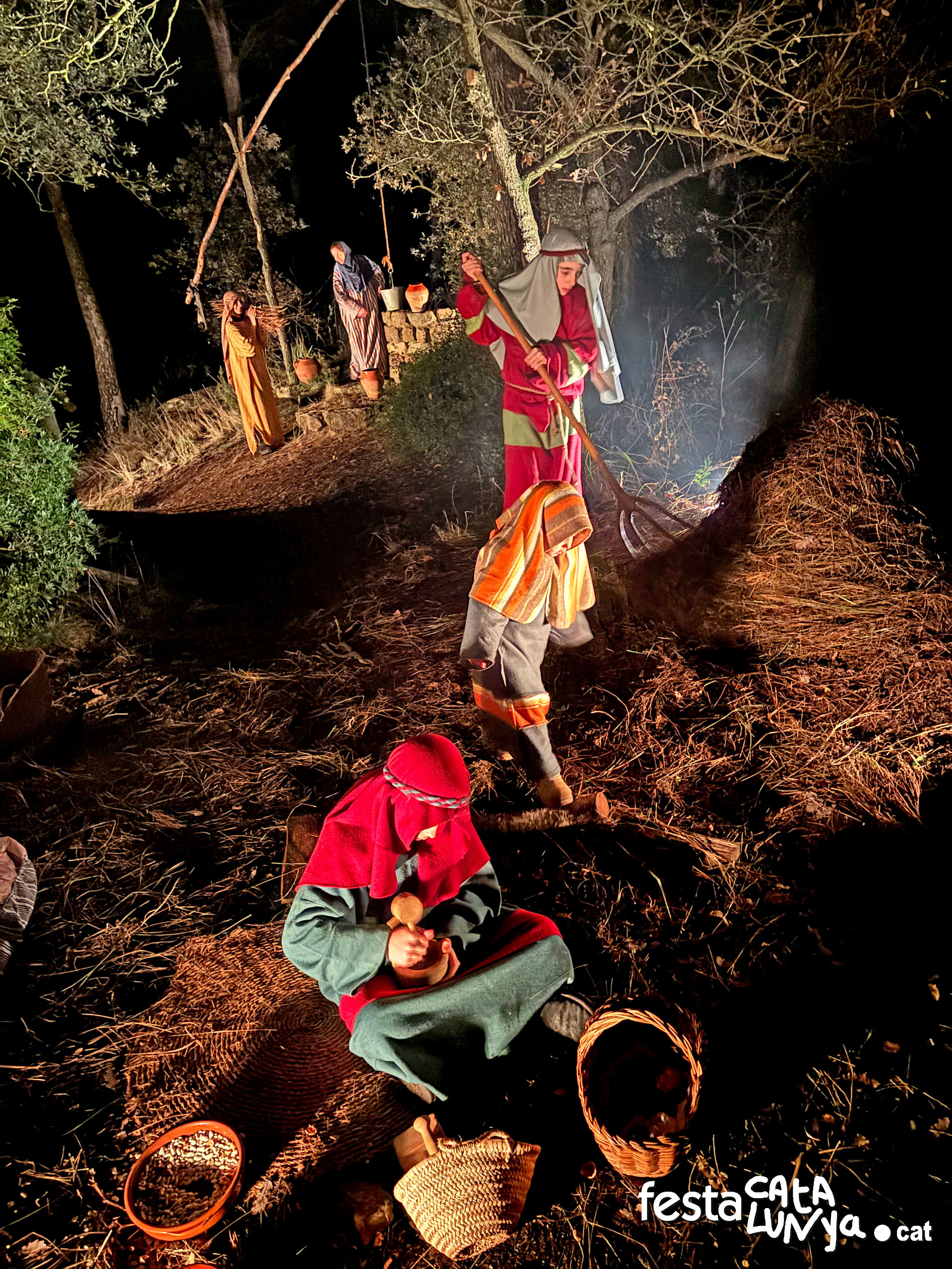 Fonollosa - Pessebre vivent del Bages a les Torres de Fals