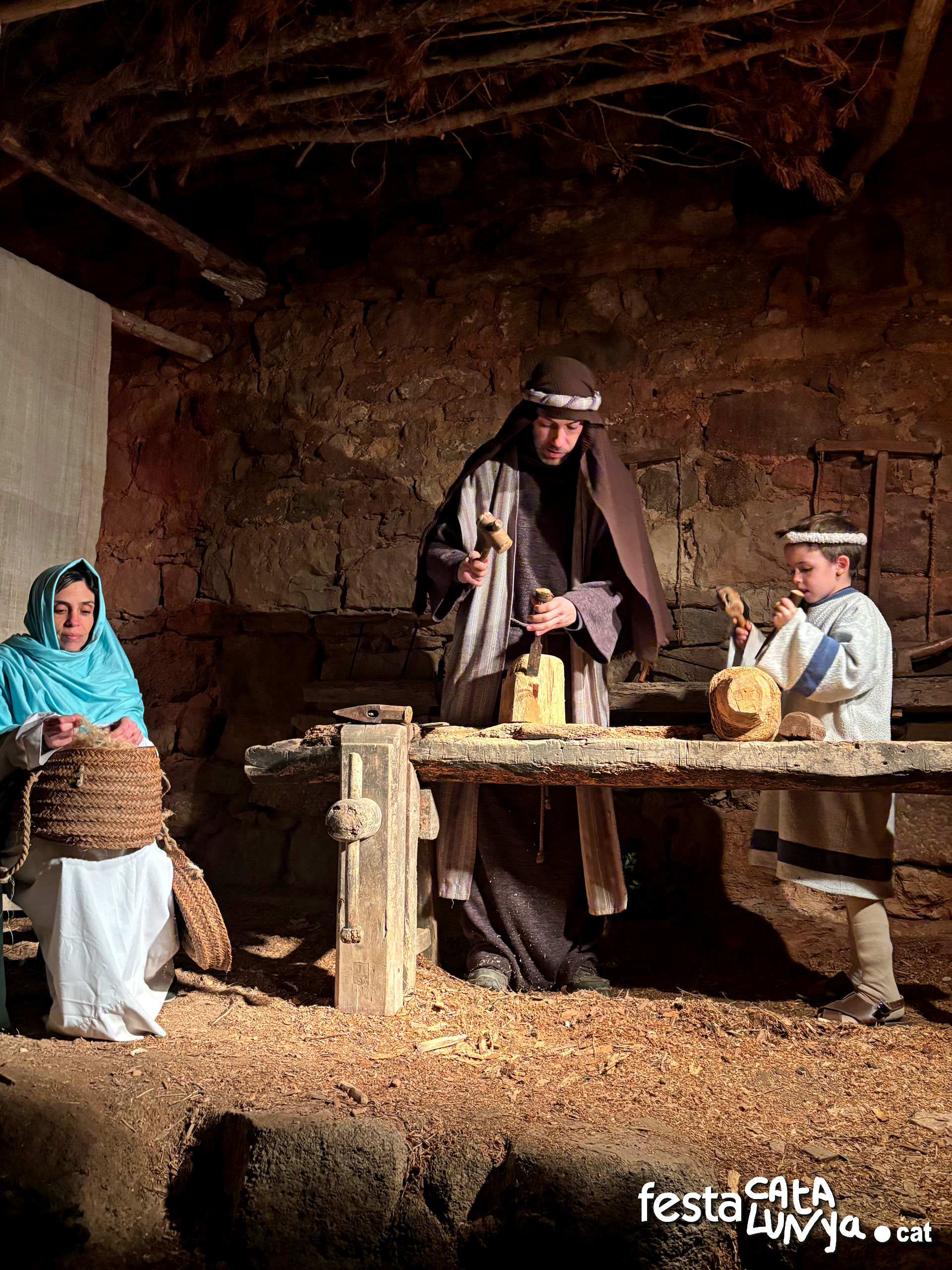 Fonollosa - Pessebre vivent del Bages a les Torres de Fals