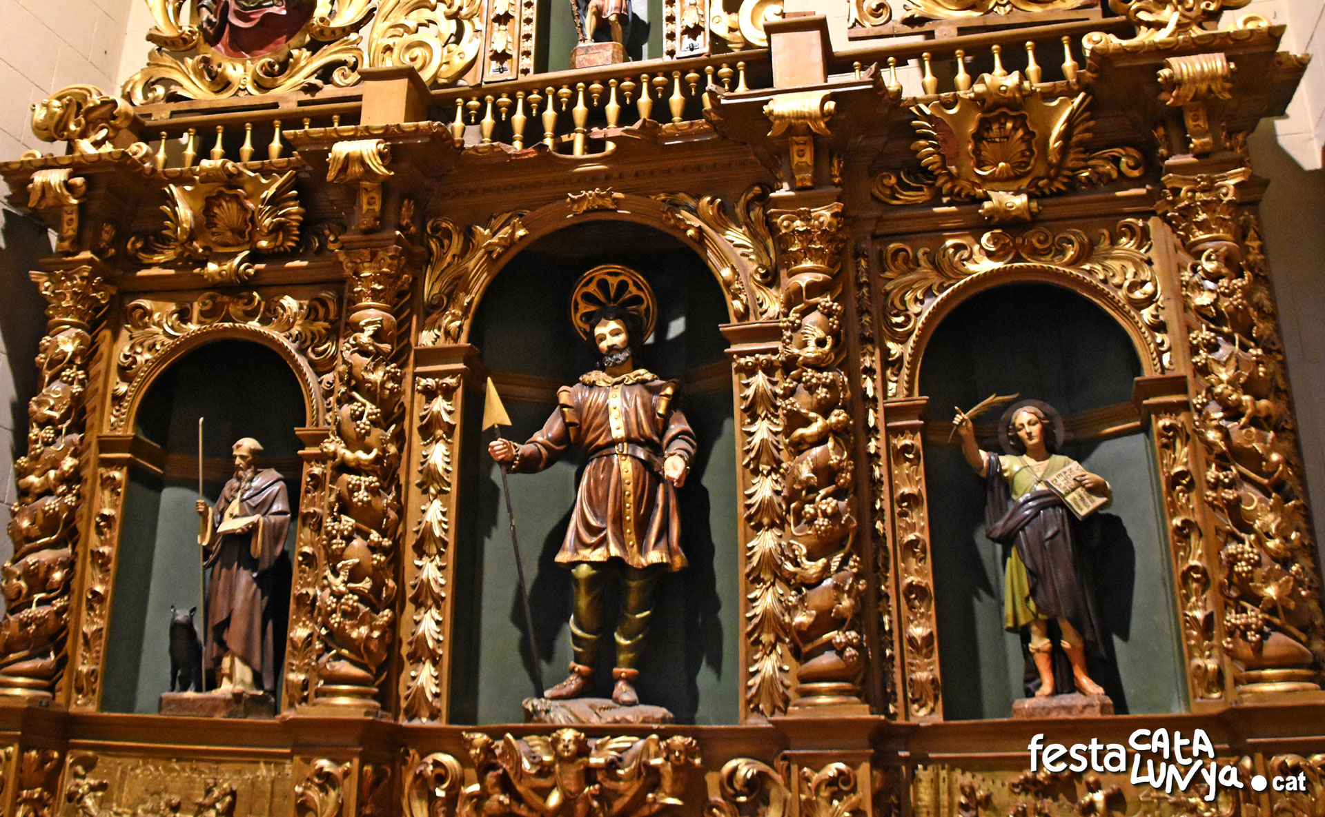 1.- Retaule de Sant Isidre de Sant Andreu de Llavaneres