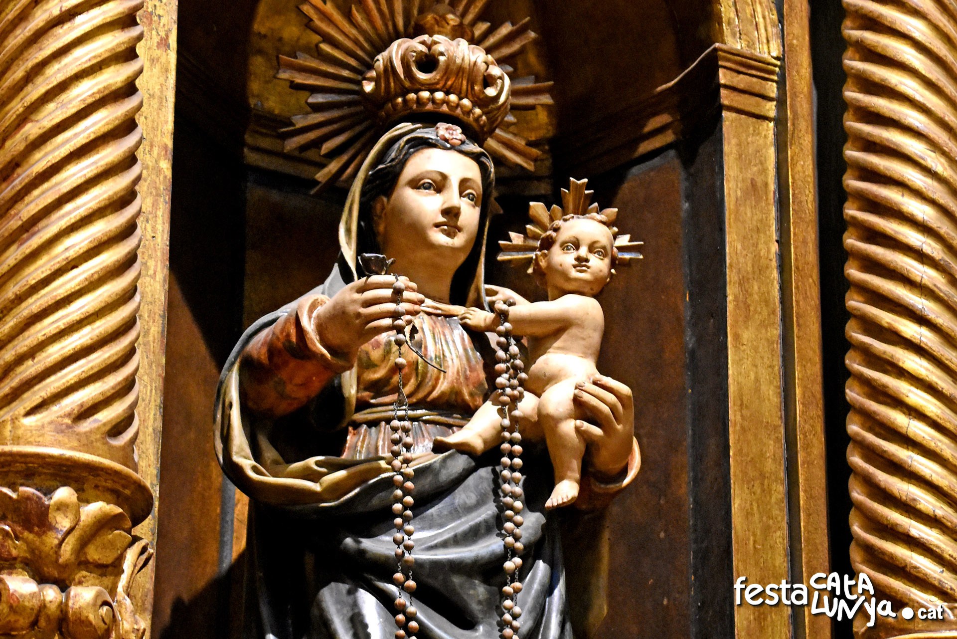 3.- Retaule del Roser de Sant Andreu de Llavaneres