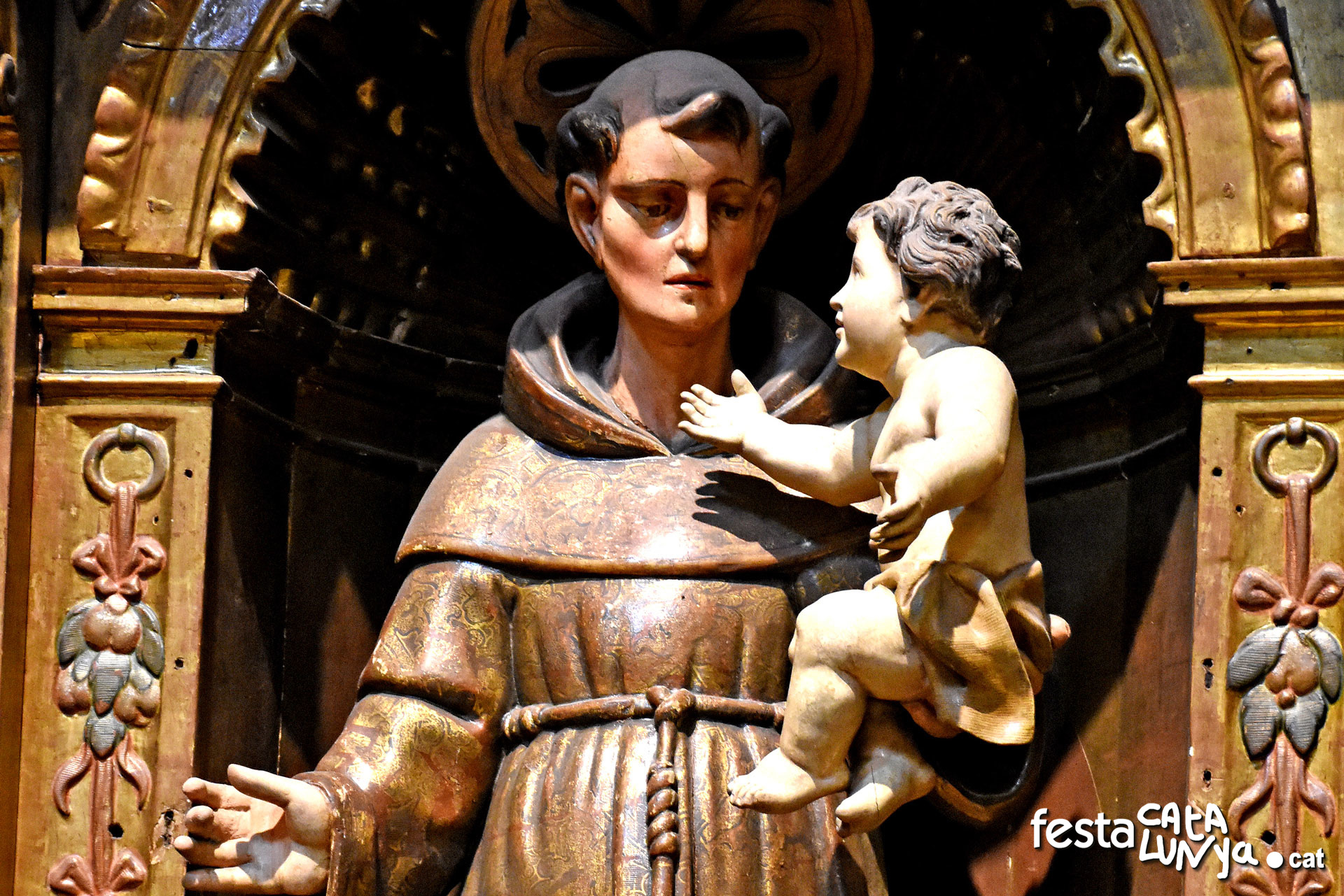 7.- Retaule de Sant Antoni de Sant Andreu de Llavaneres