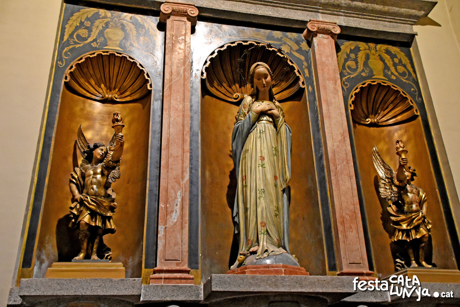 9.- Retaule de la Immaculada a Sant Andreu de Llavaneres