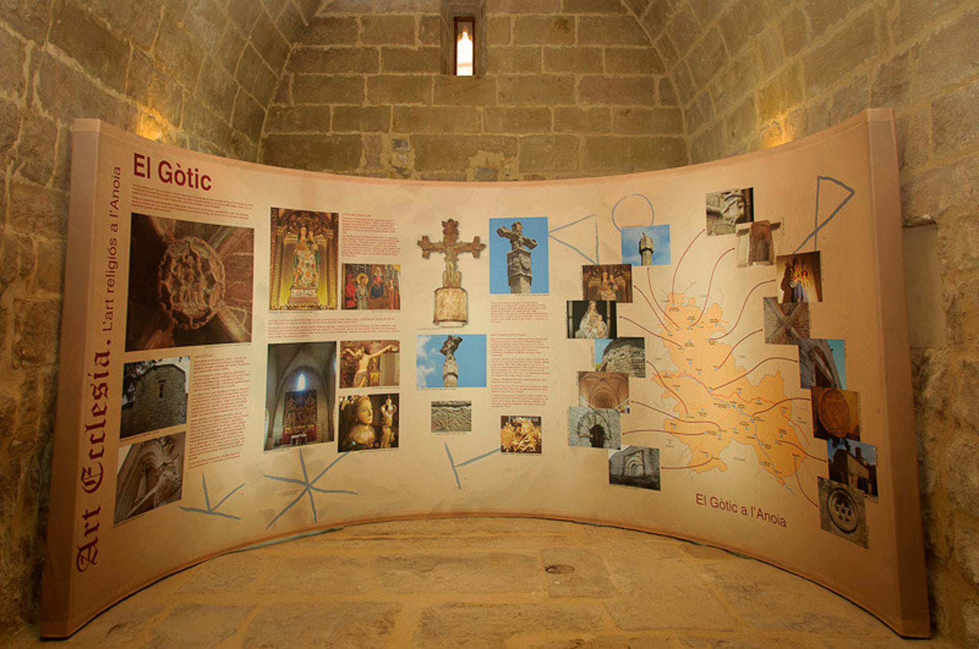 Art Ecclesia de Segur a Veciana, el Centre d'interpretació del patrimoni religiós de l'Anoia