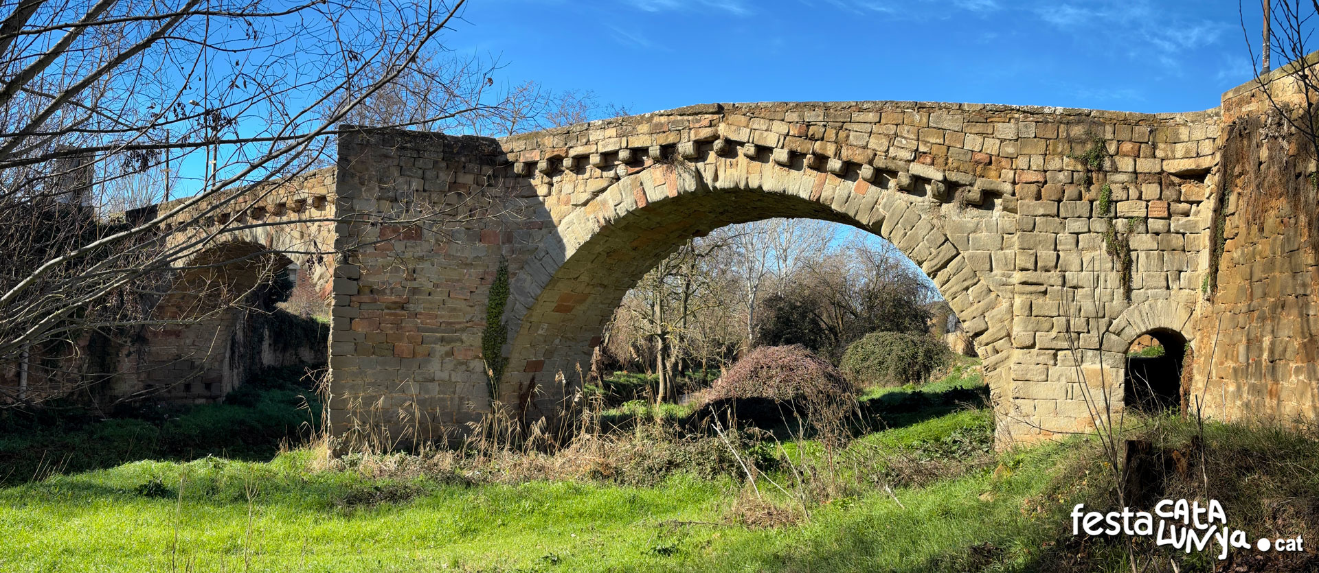 Sanaüja - Pont medieval