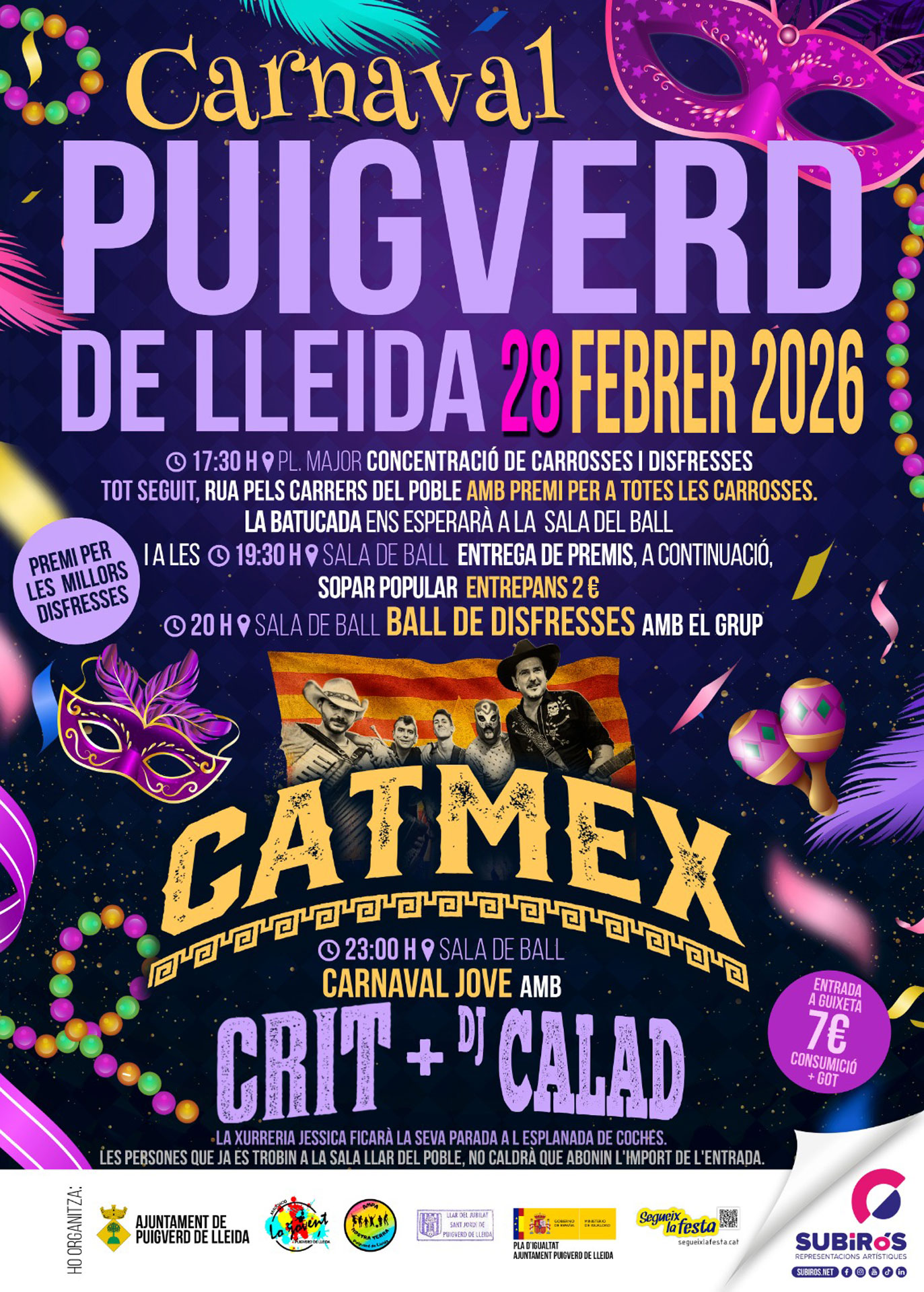 Puigverd de Lleida - Carnaval 2026