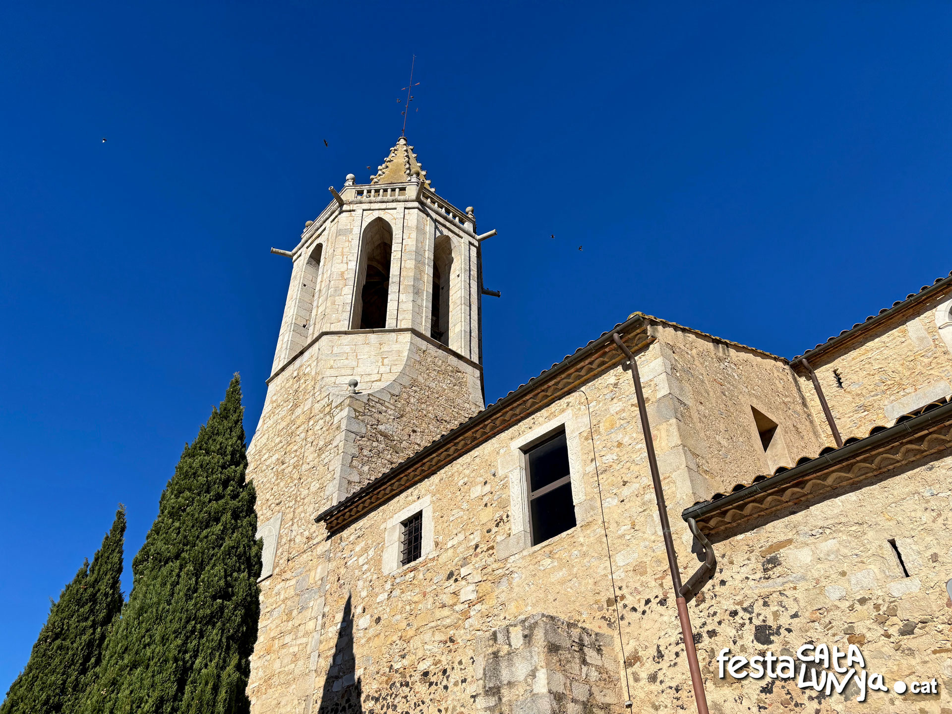 Fornells de la Selva - Església parroquial de Sant Cugat