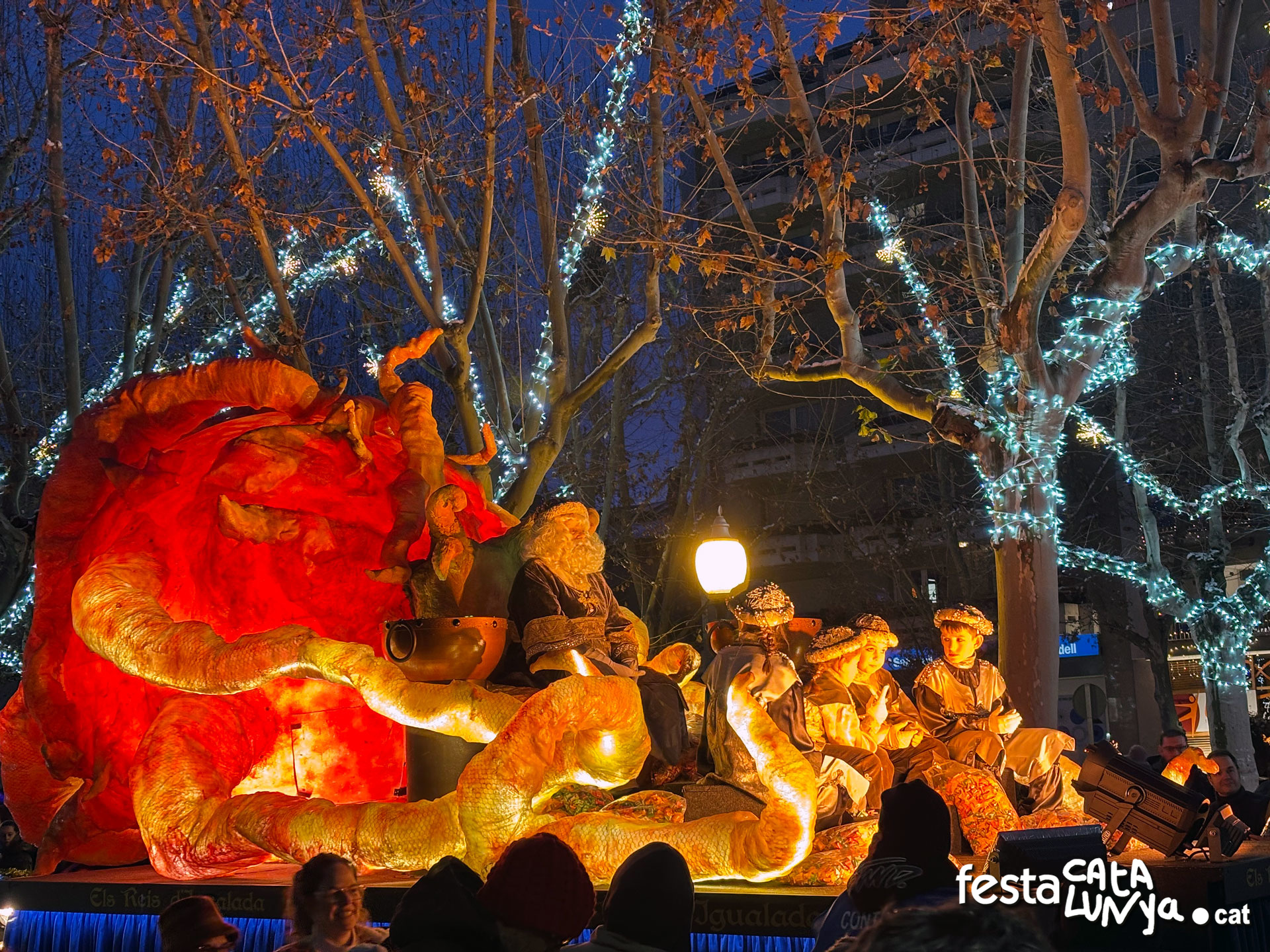 Cavalcada dels Reis de l'Orient a Igualada