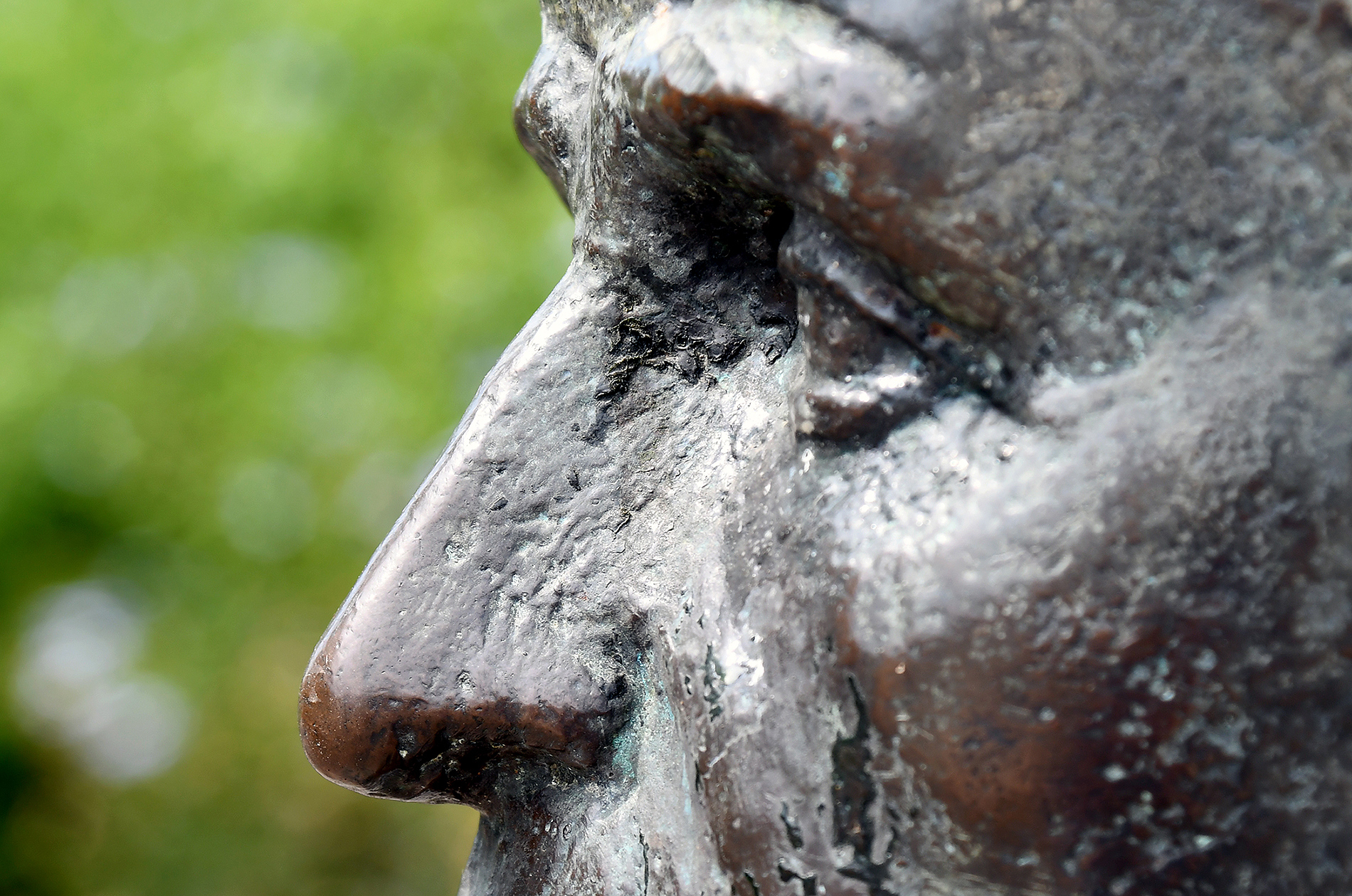 Bust de Llorenç Serra Badosa a Santa Coloma de Gramenet