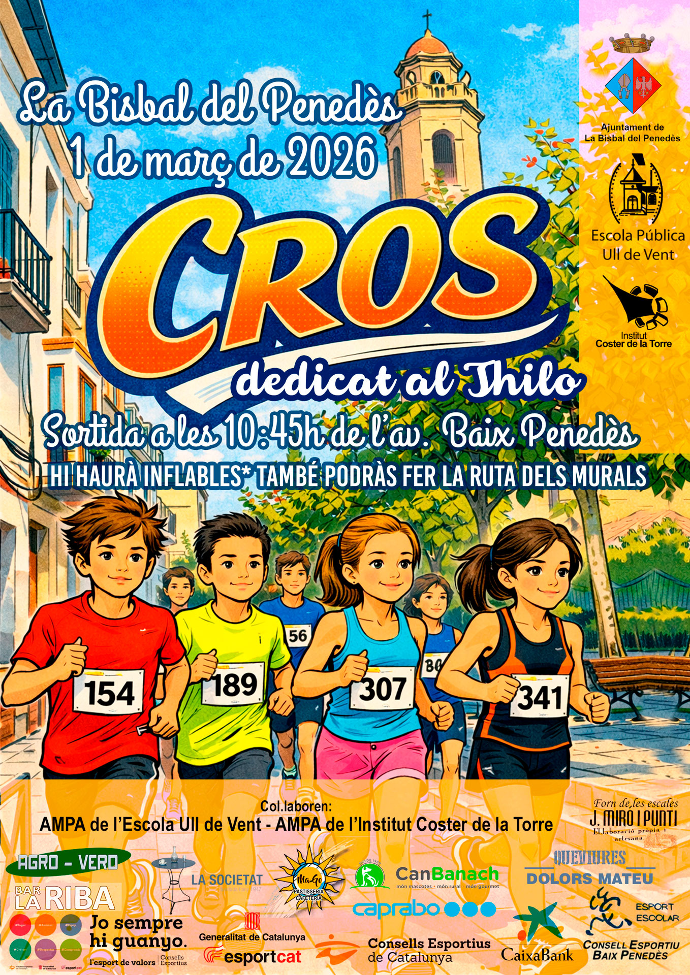 Cros Escolar a la Bisbal del Penedès