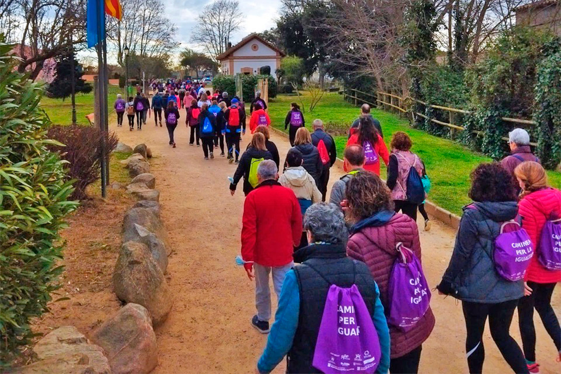 Caminada per la Igualtat a Santa Cristina d'Aro