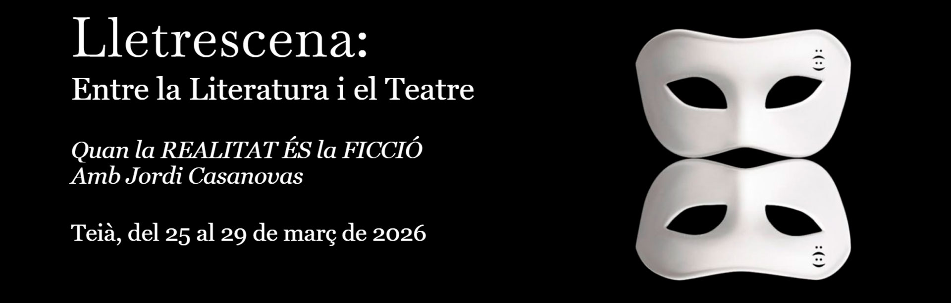 LletrEscena: Entre la Literatura i el Teatre a Teià