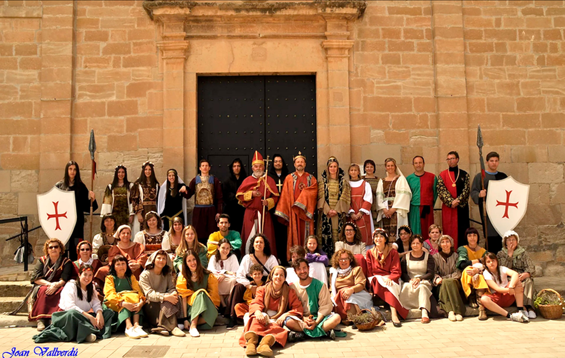 Festa de Sant Jordi i el Drac a Puigverd de Lleida