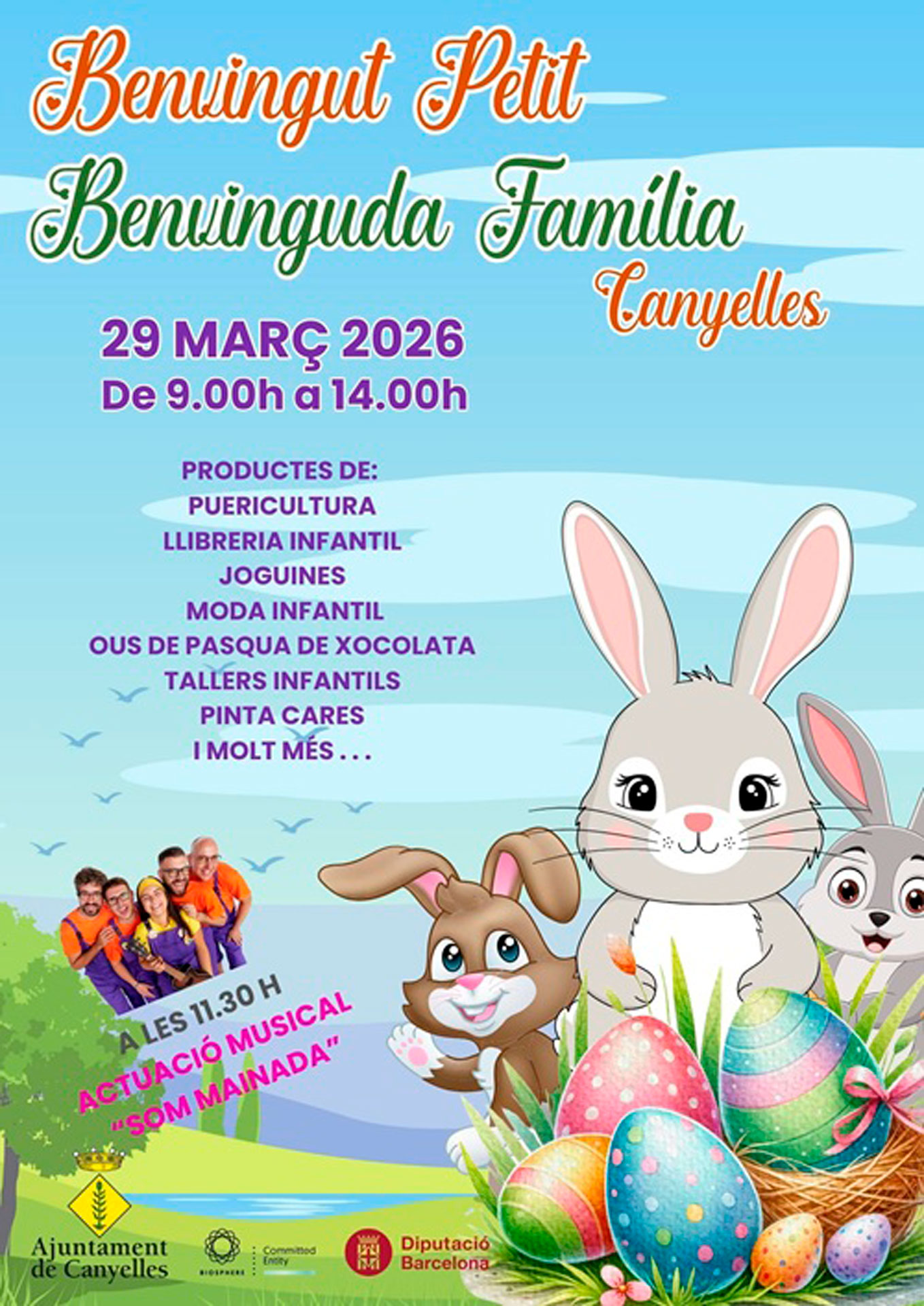 Canyelles - Benvingut Petit Benvinguda Família