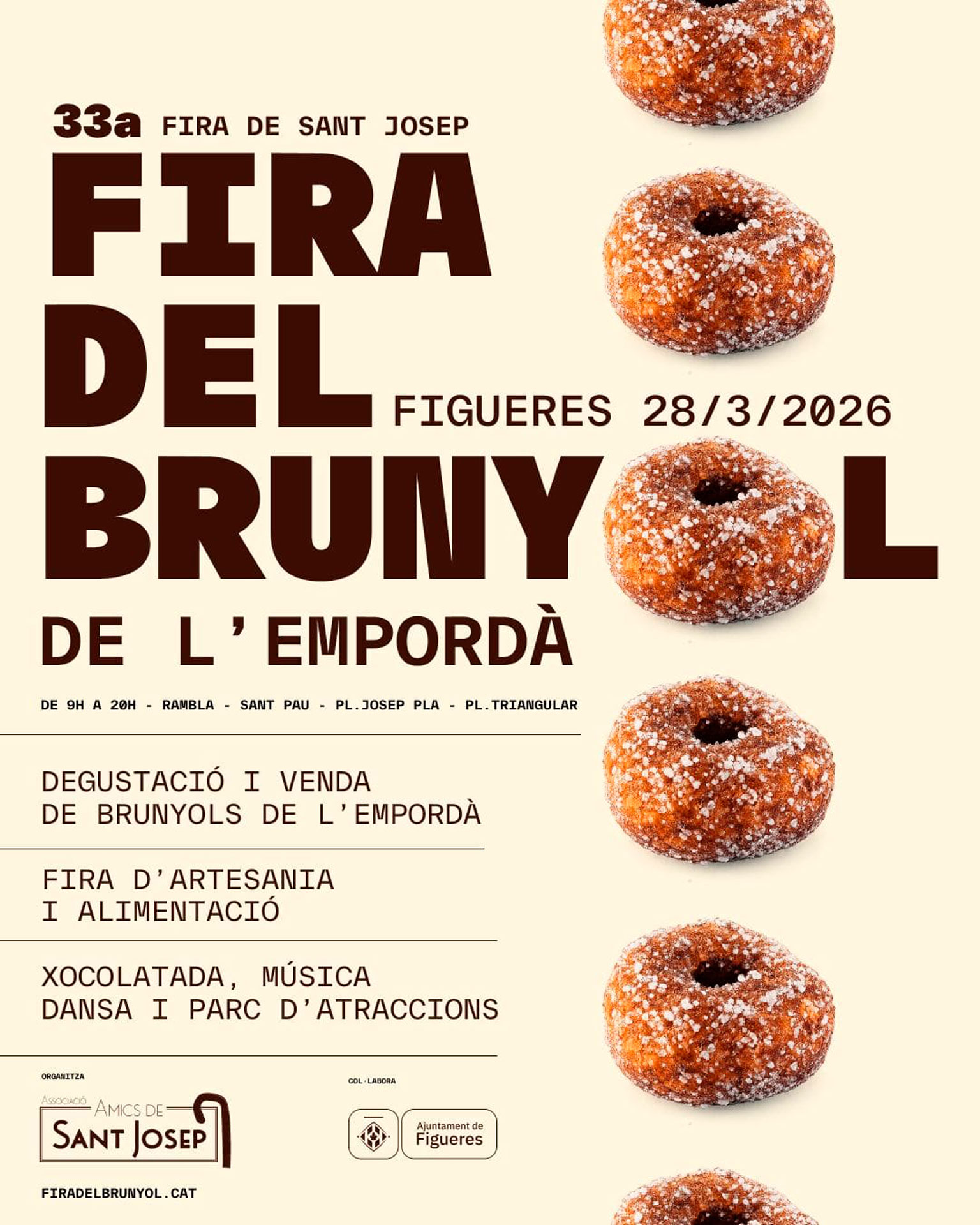 Figueres - Fira de Sant Josep, la fira del brunyol de l'Empordà 2026