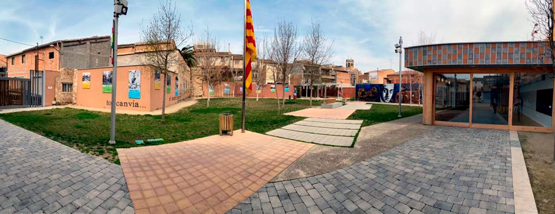 Juneda - Plaça 1 d'octubre (Foto: Ajuntament)