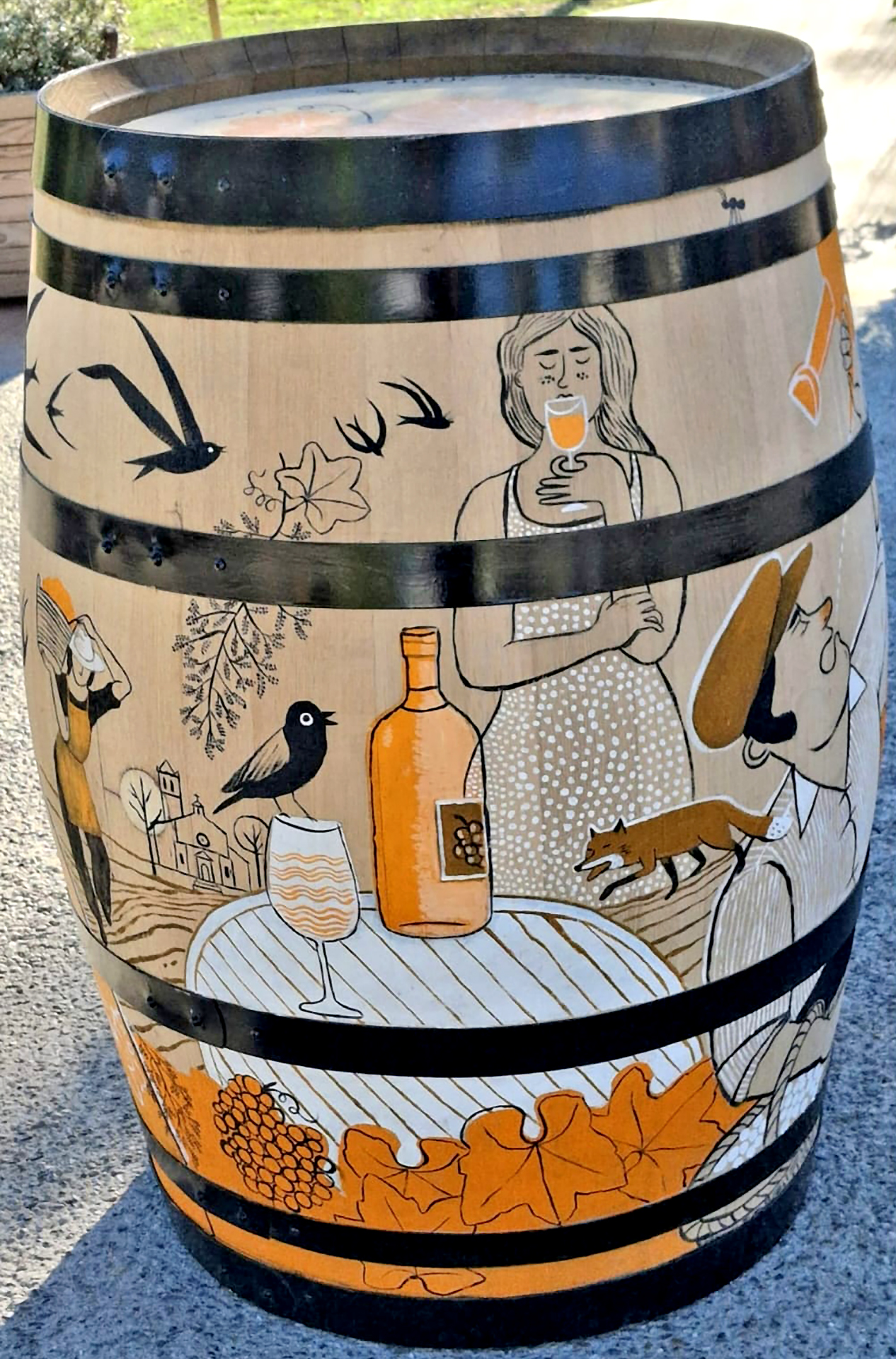 Pacs del Penedès - Primera bota de la Festa de la Verema de Pacs del Penedès d'Anna Mongay