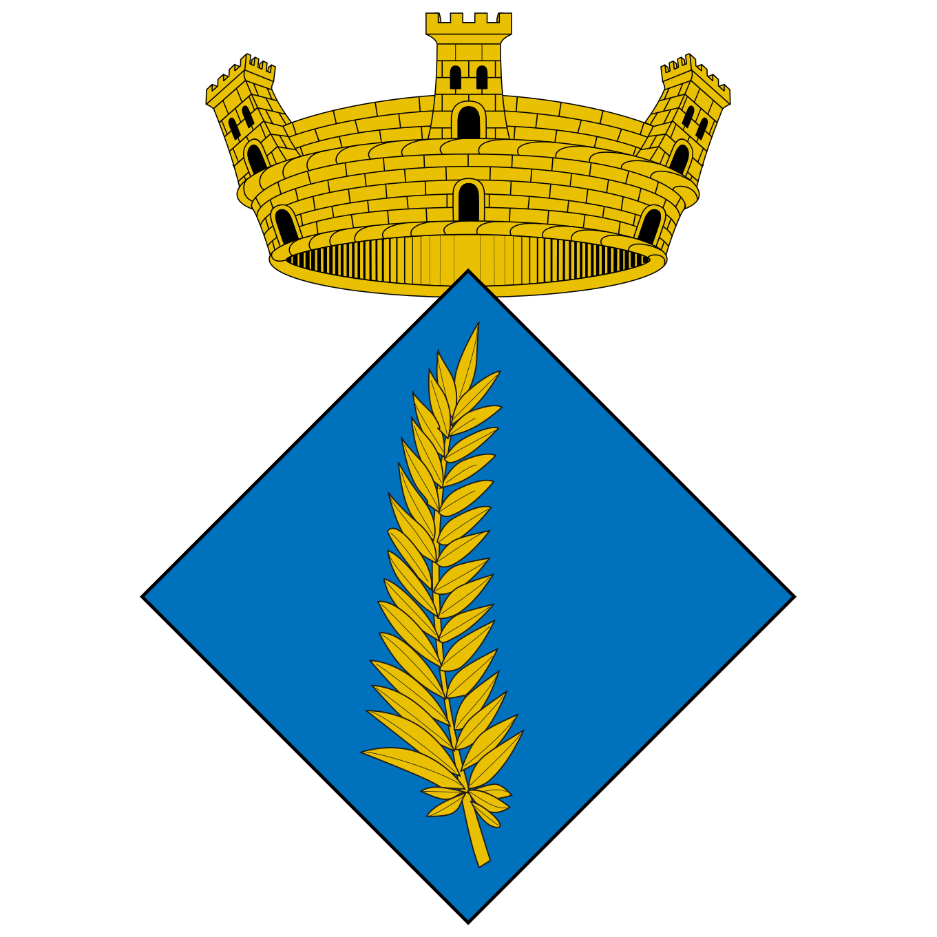 La Palma d'Ebre - escut