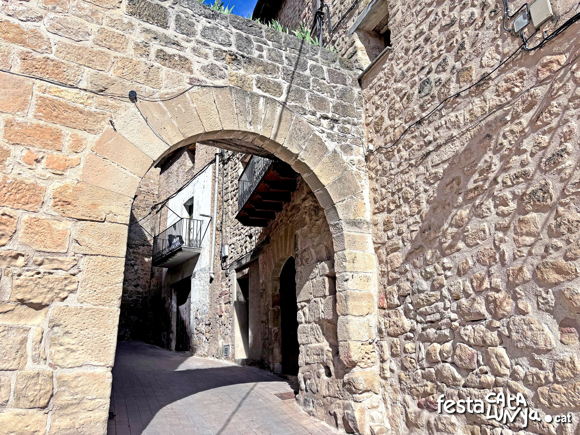 Portals, castell i muralles d'Arnes ***