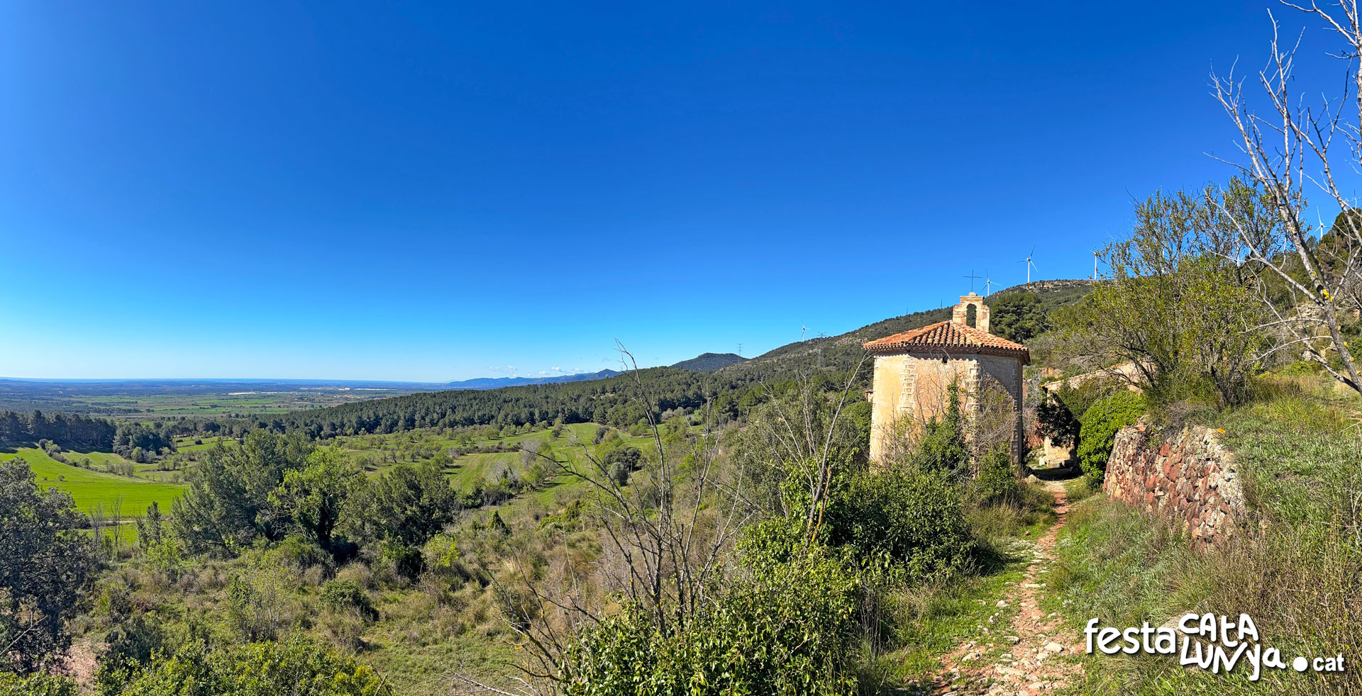 Cabra del Camp - Fontscaldetes - Vista panoràmica