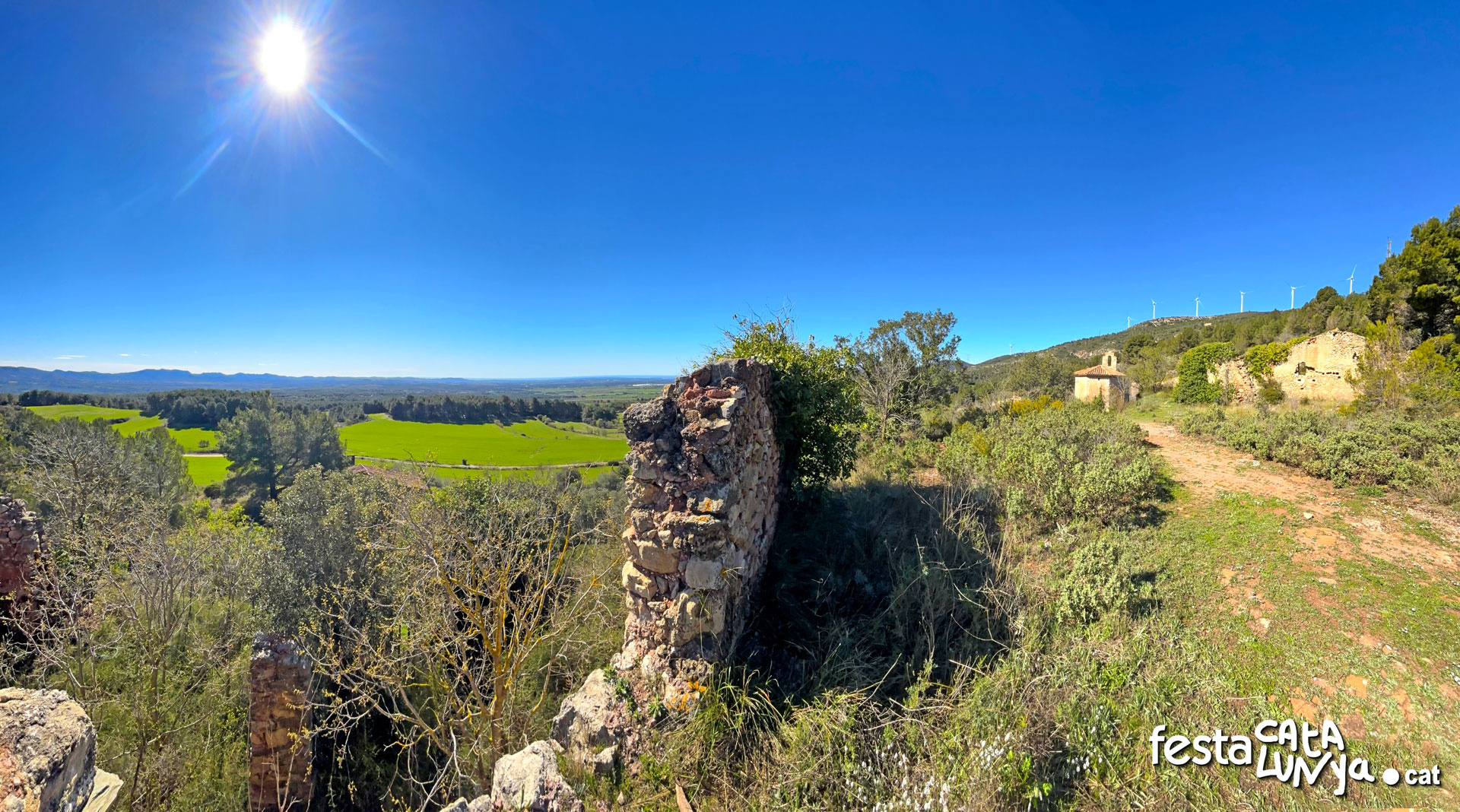 Cabra del Camp - Fontscaldetes - Vista panoràmica