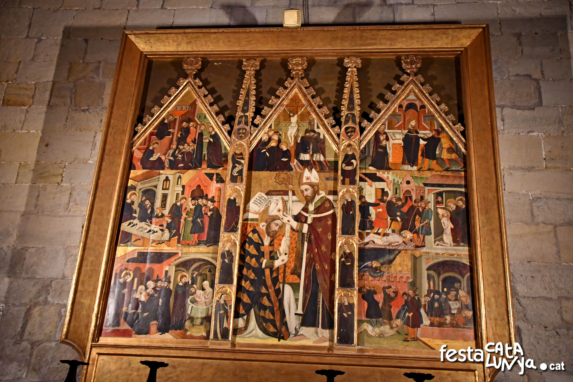 13. Retaule de Sant Marc i Sant Anià de la Seu de Manresa ***