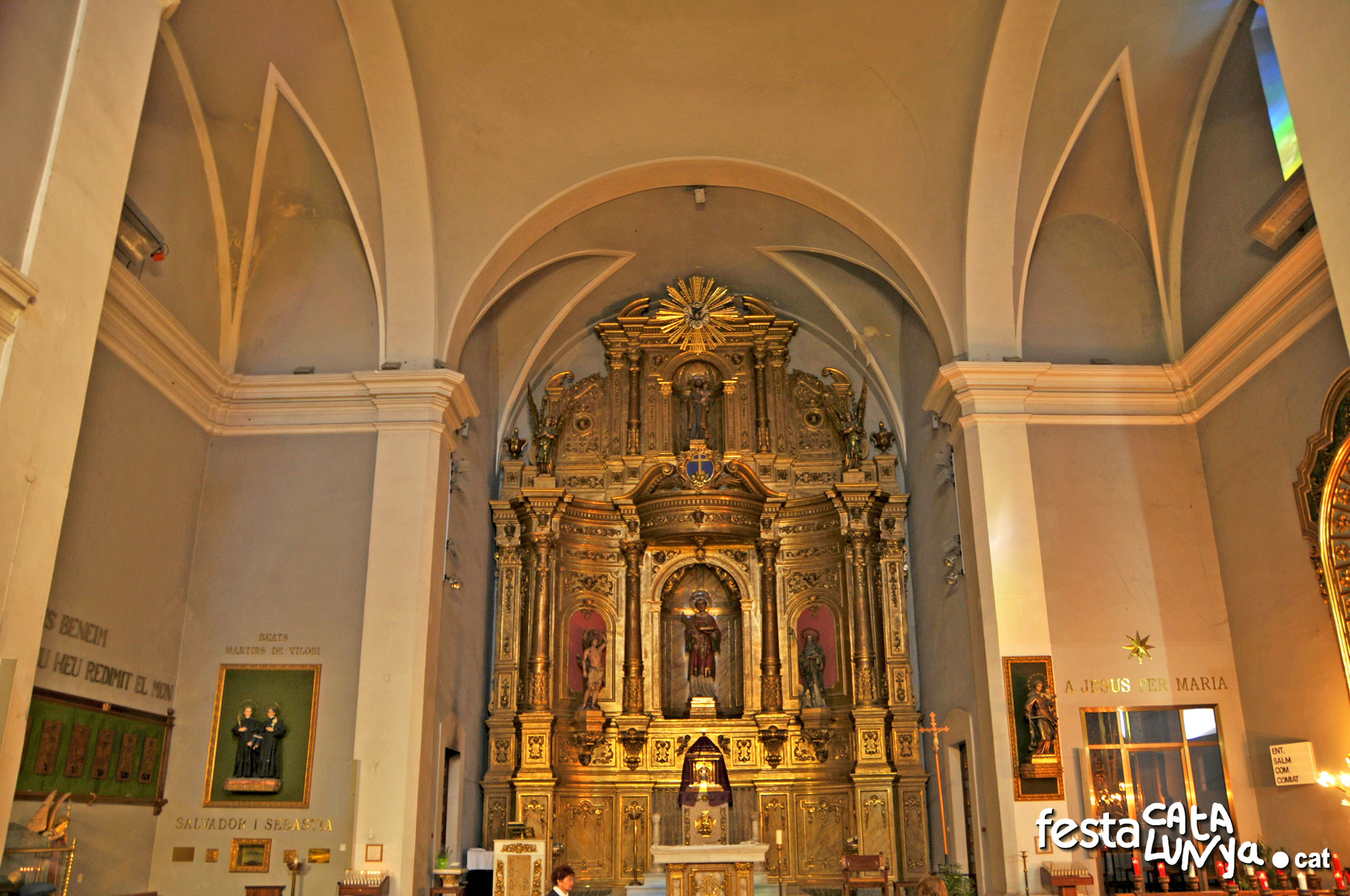 Vilobí d'Onyar - Església parroquial de Sant Esteve