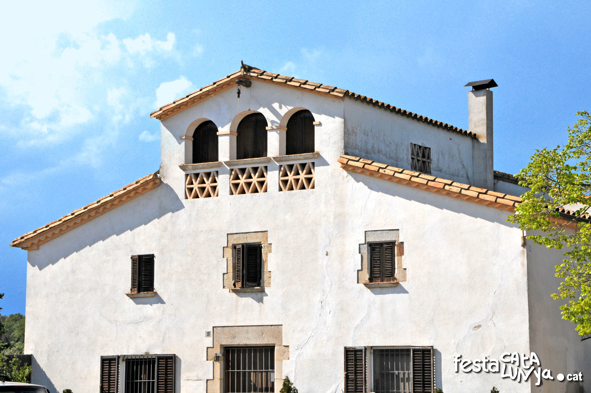 Vilobí d'Onyar - Mas Aloart al veïnat de Salitja