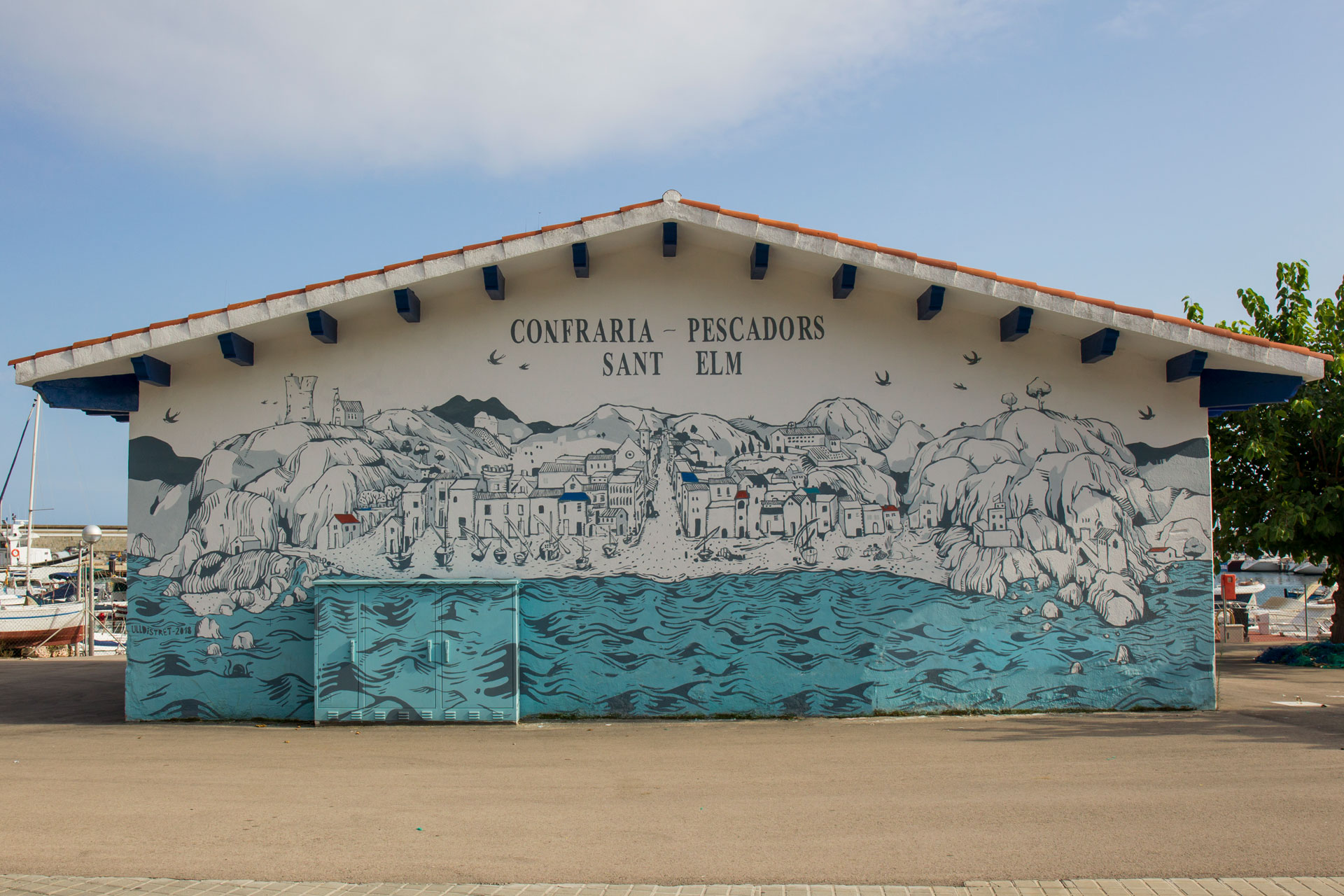 Visites Guiades x Arenys de Mar - Mural Tenyidor (Foto: Juanchi Pegoraro)