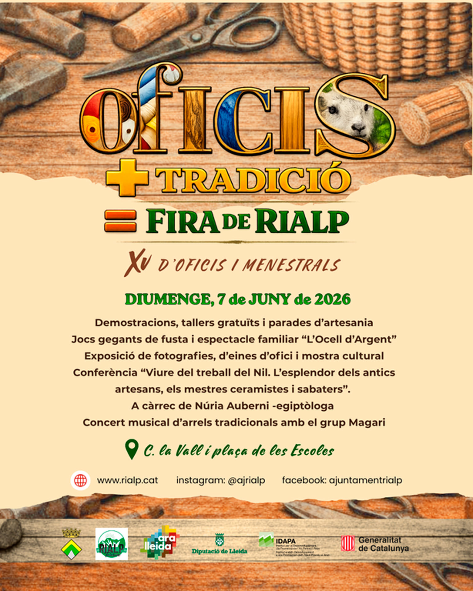 Rialp - Fira d'Oficis i Menestrals 2026