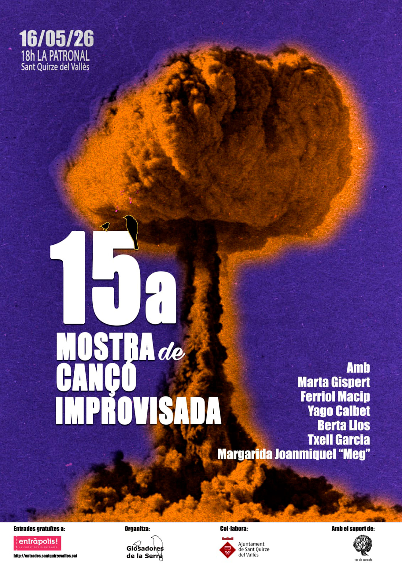 Sant Quirze del Vallès - Mostra de Cançó Improvisada 2026