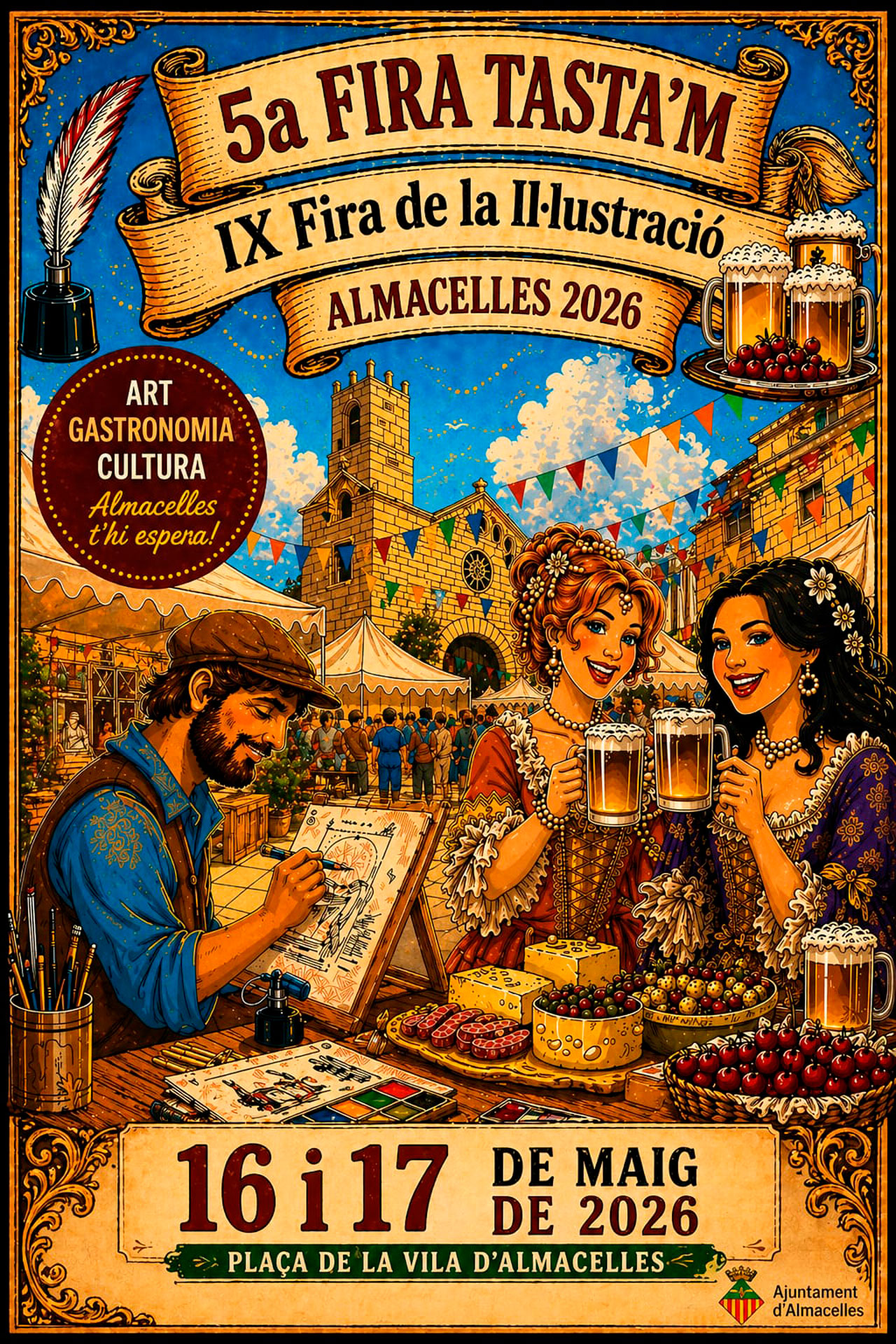 Fira Tasta'm i Fira de la Il·lustració d'Almacelles