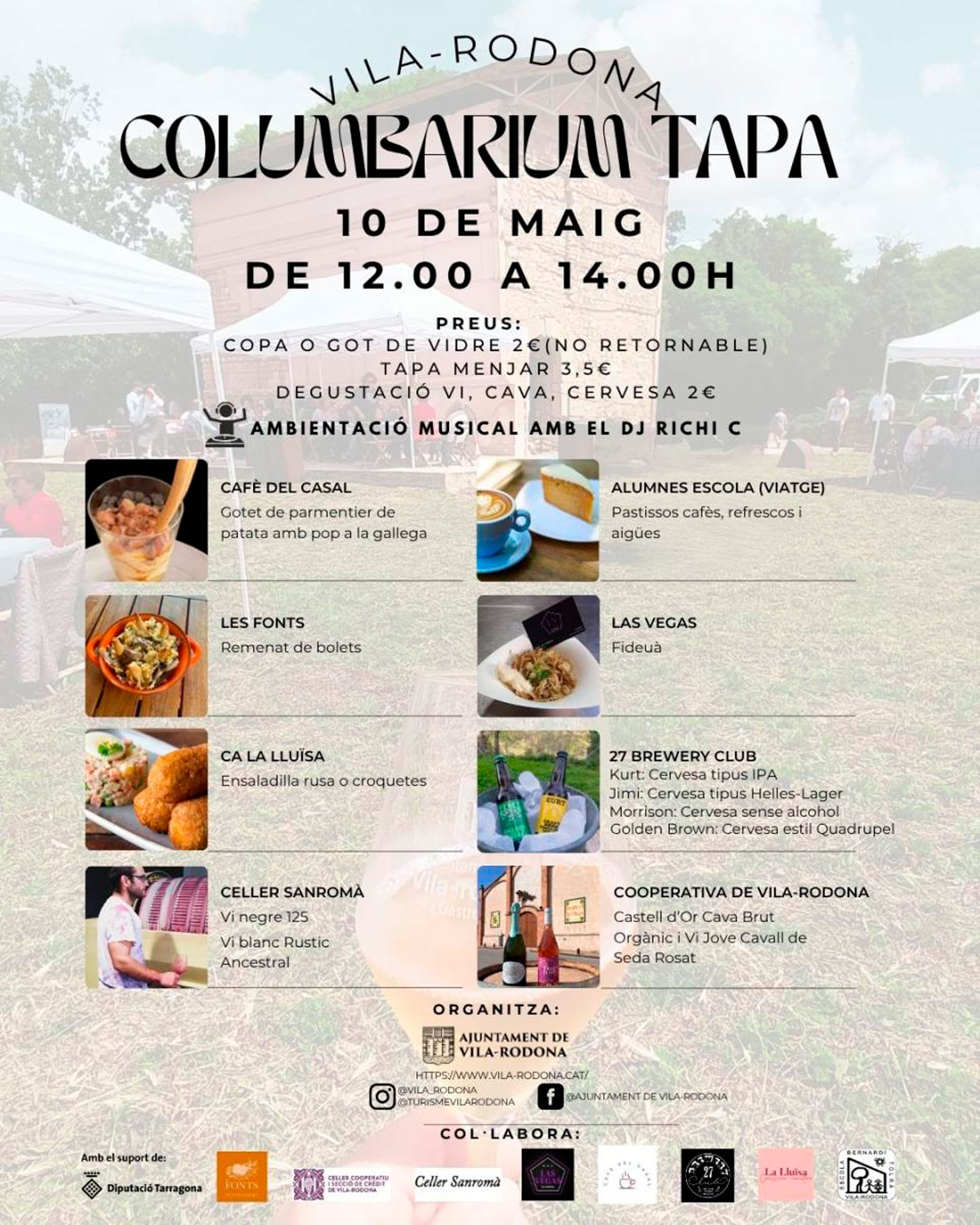 Vila-rodona - Columbarium Tapa 2026