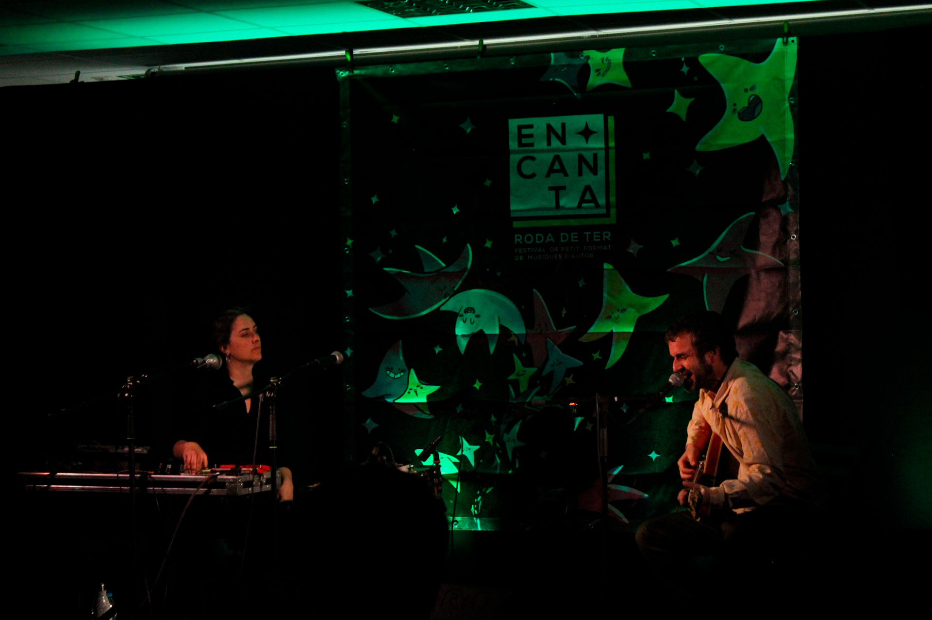 Roda de Ter - EnCanta, Festival de petit format de músiques d'autor (Foto: Ajuntament)