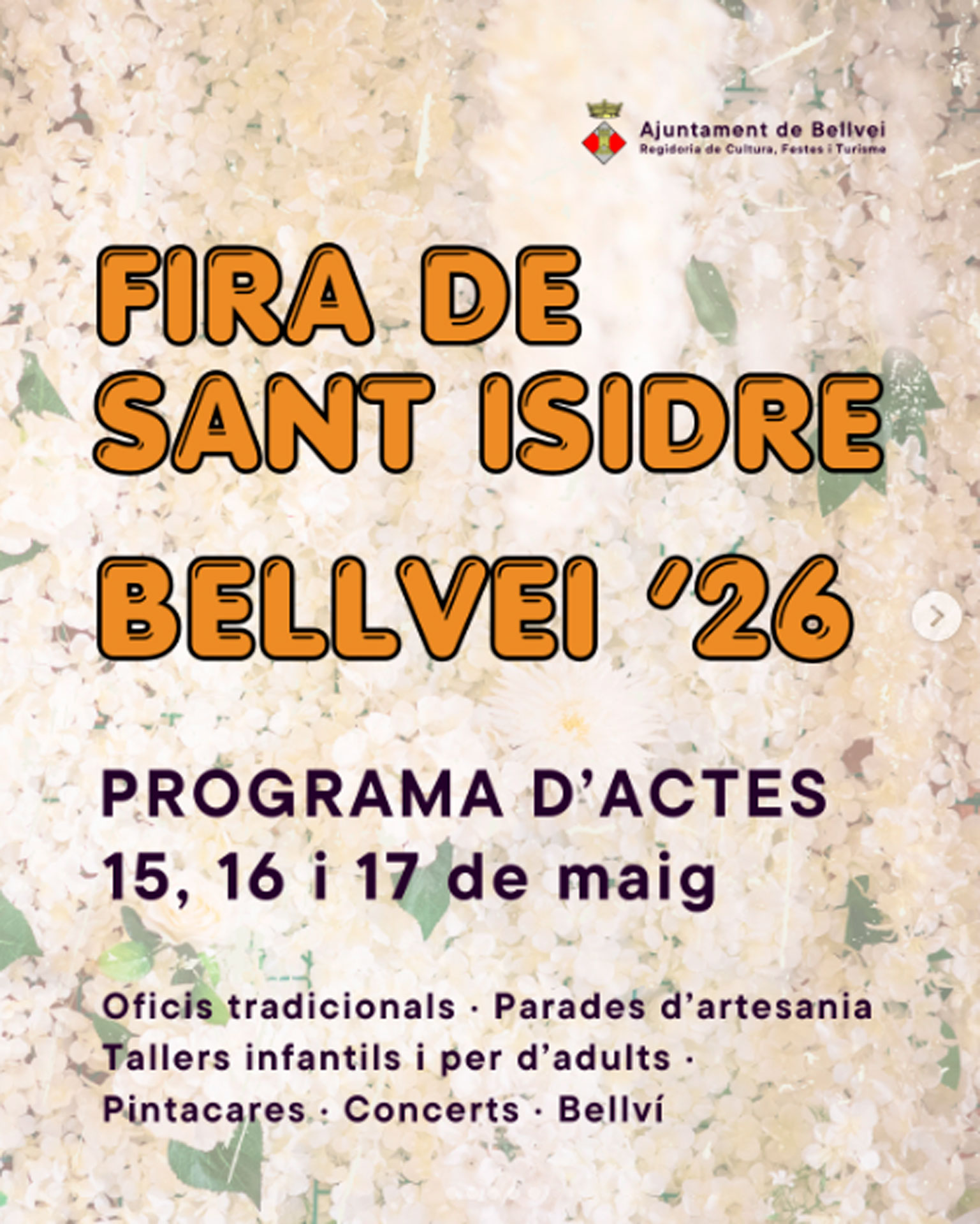 Bellvei - Sant Isidre, Fira de la Pagesia 2026