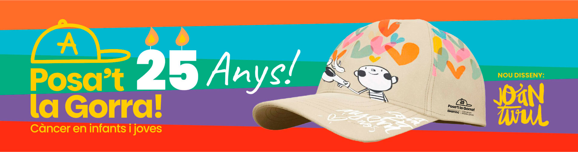 Posa't la Gorra! Càncer en infants i joves